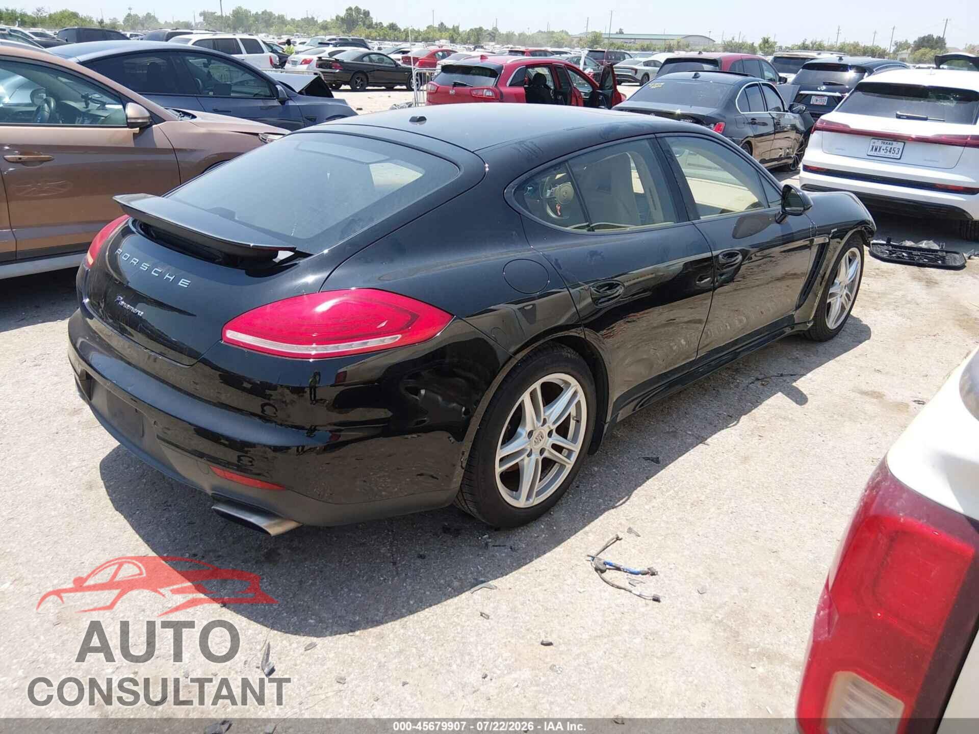 PORSCHE PANAMERA 2014 - WP0AA2A77EL014427