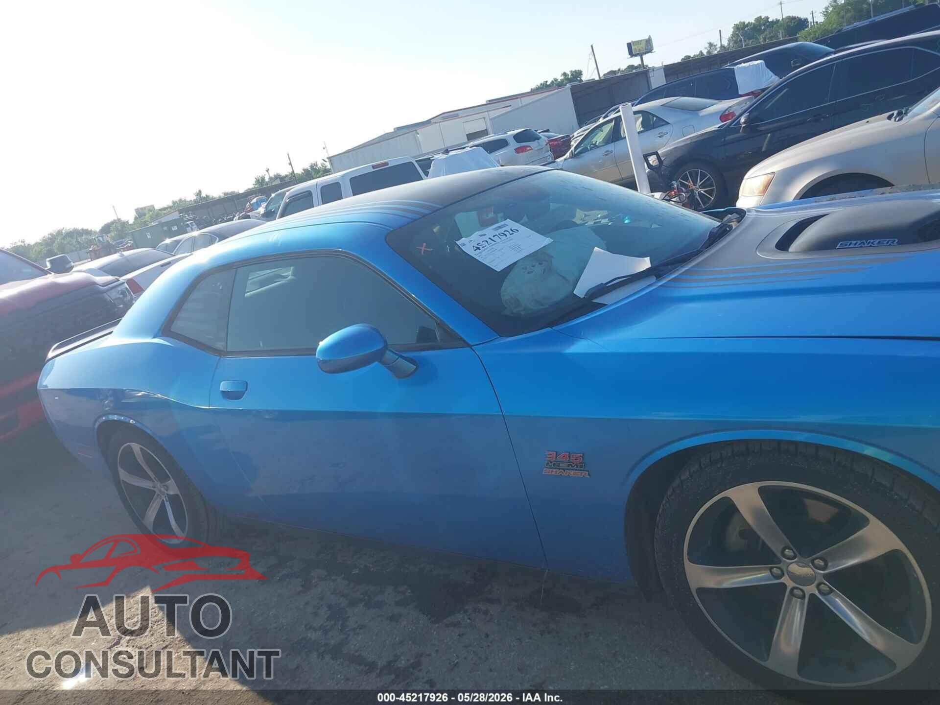DODGE CHALLENGER 2015 - 2C3CDZAT9FH885189