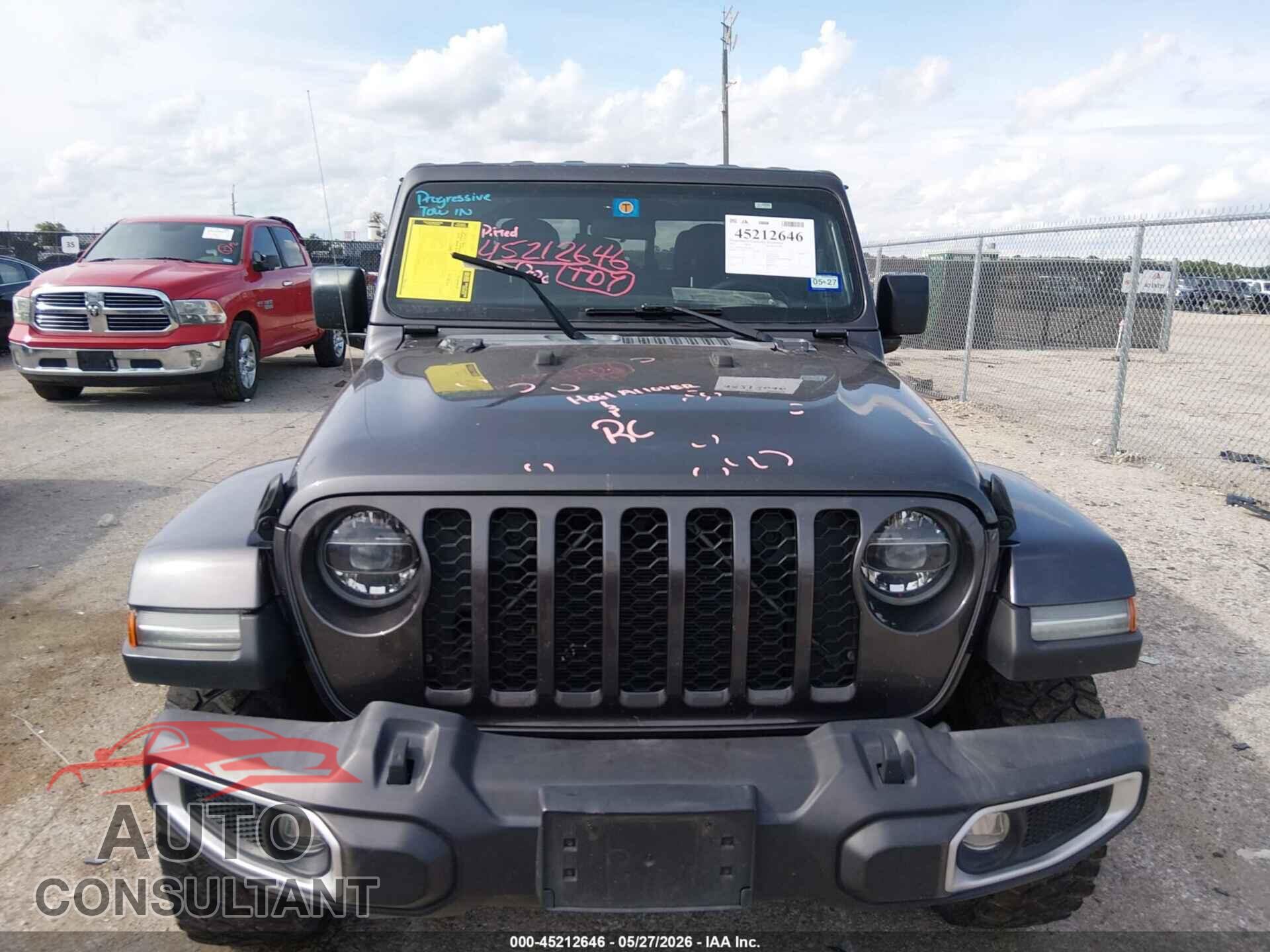 JEEP GLADIATOR 2021 - 1C6HJTAG5ML565224