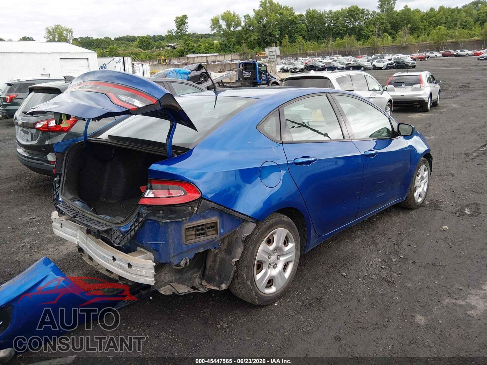 DODGE DART 2014 - 1C3CDFAA5ED865093