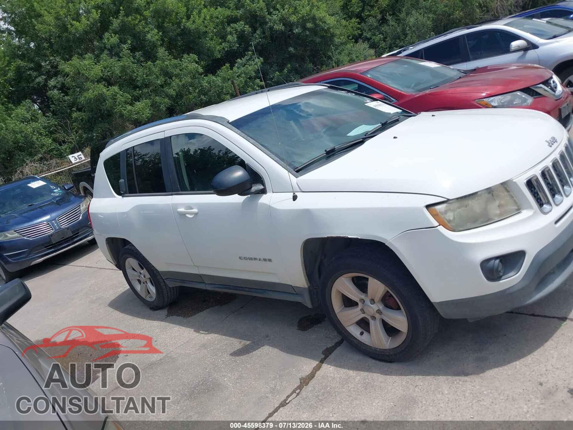 JEEP COMPASS 2013 - 1C4NJCEA4DD250961
