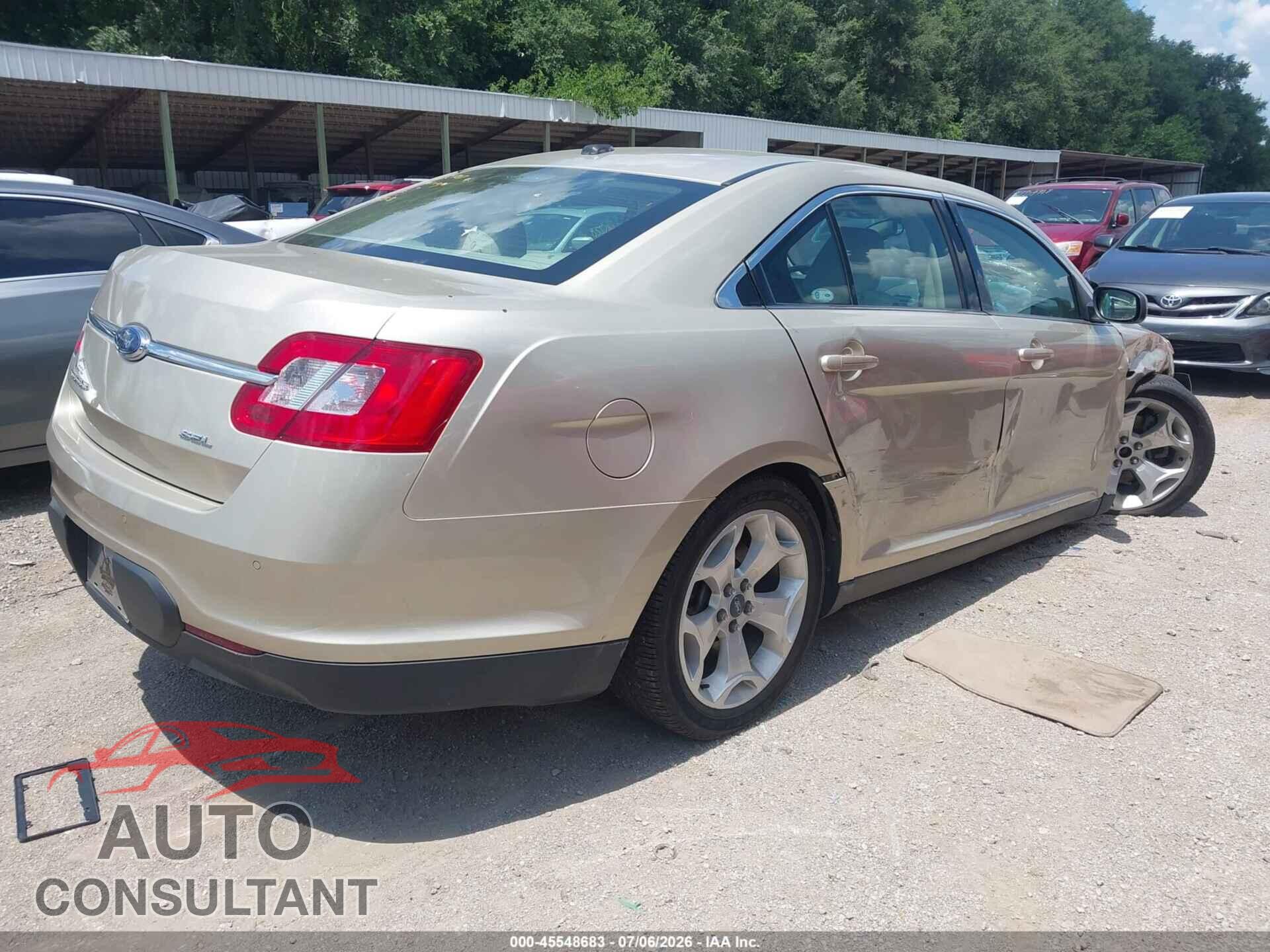 FORD TAURUS 2010 - 1FAHP2EW8AG127990