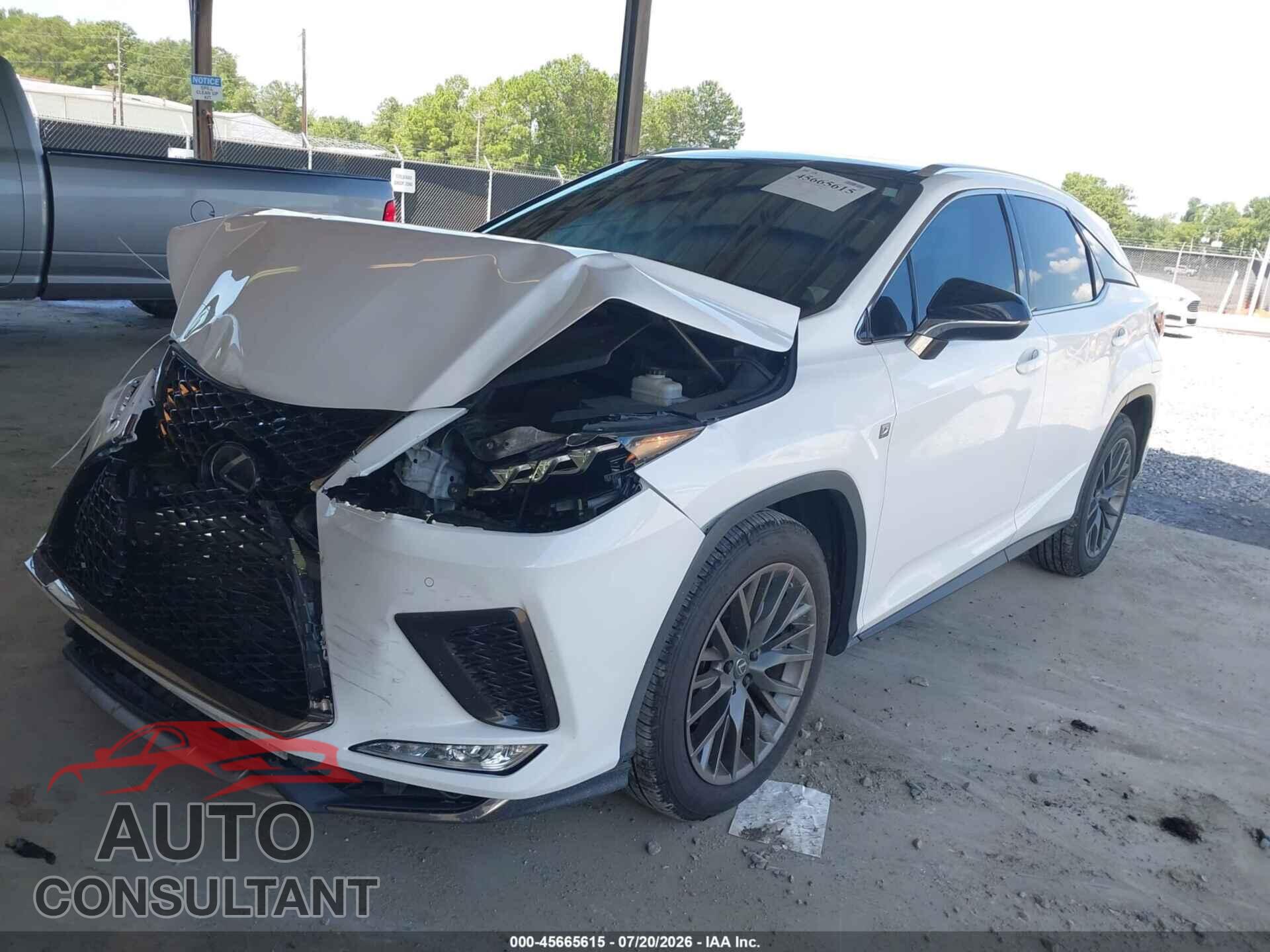 LEXUS RX 2020 - 2T2YVMDA3LC236182