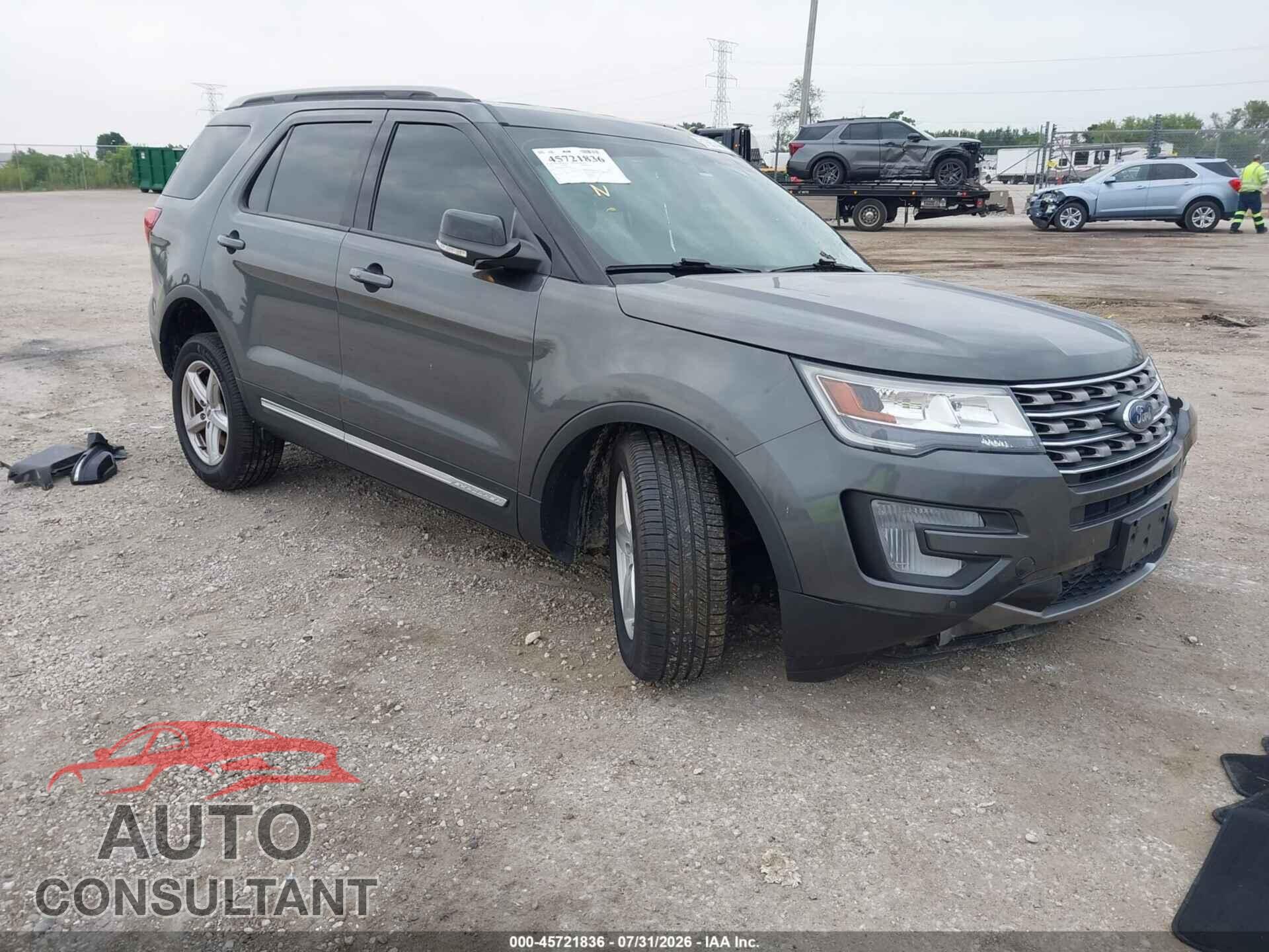 FORD EXPLORER 2017 - 1FM5K8D83HGD81338