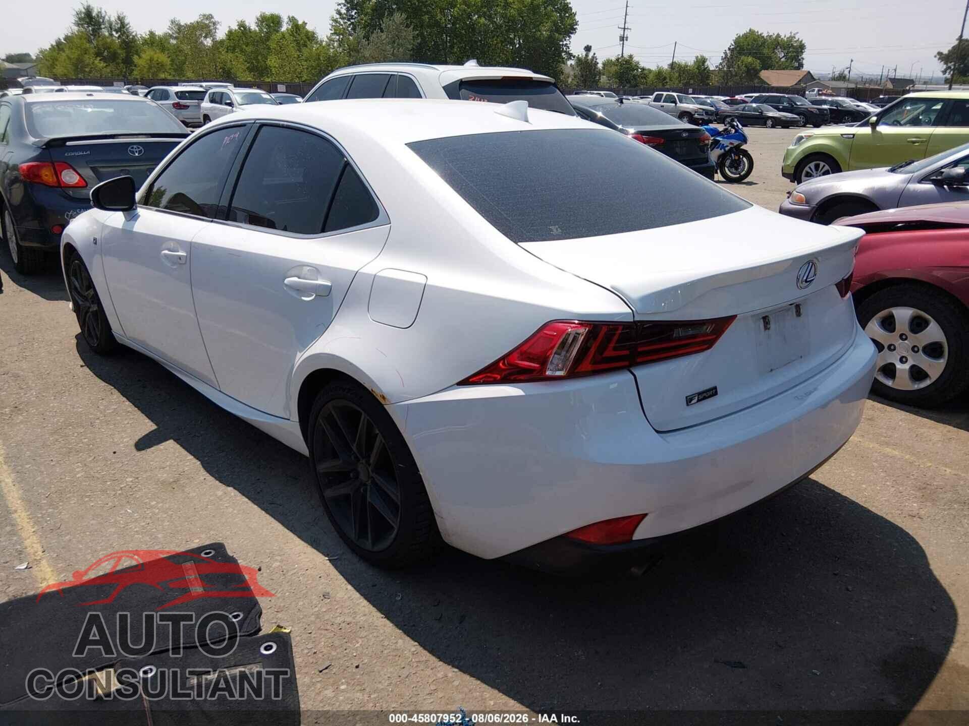 LEXUS IS 250 2014 - JTHCF1D27E5010806