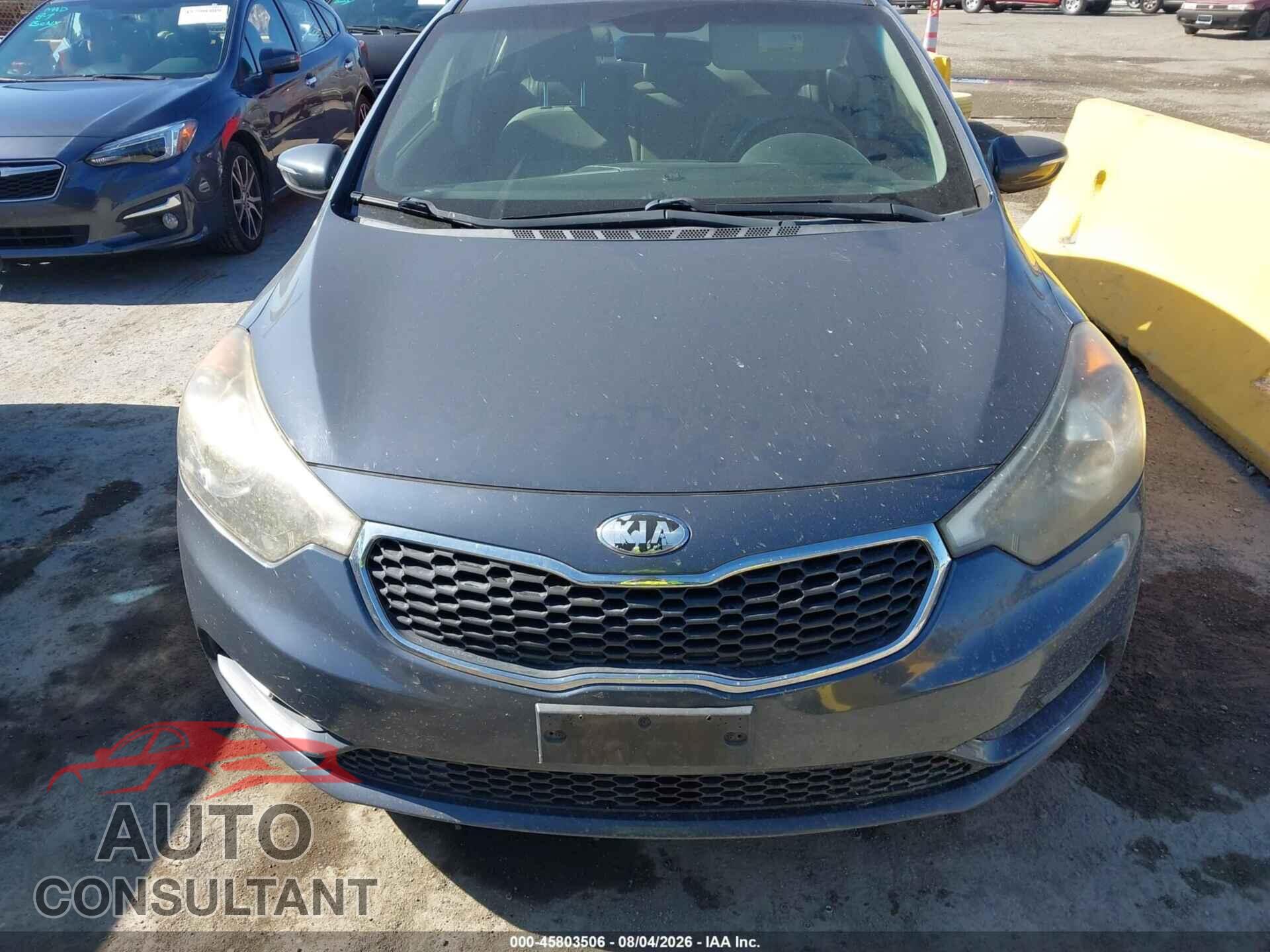 KIA FORTE 2014 - KNAFX4A80E5116341