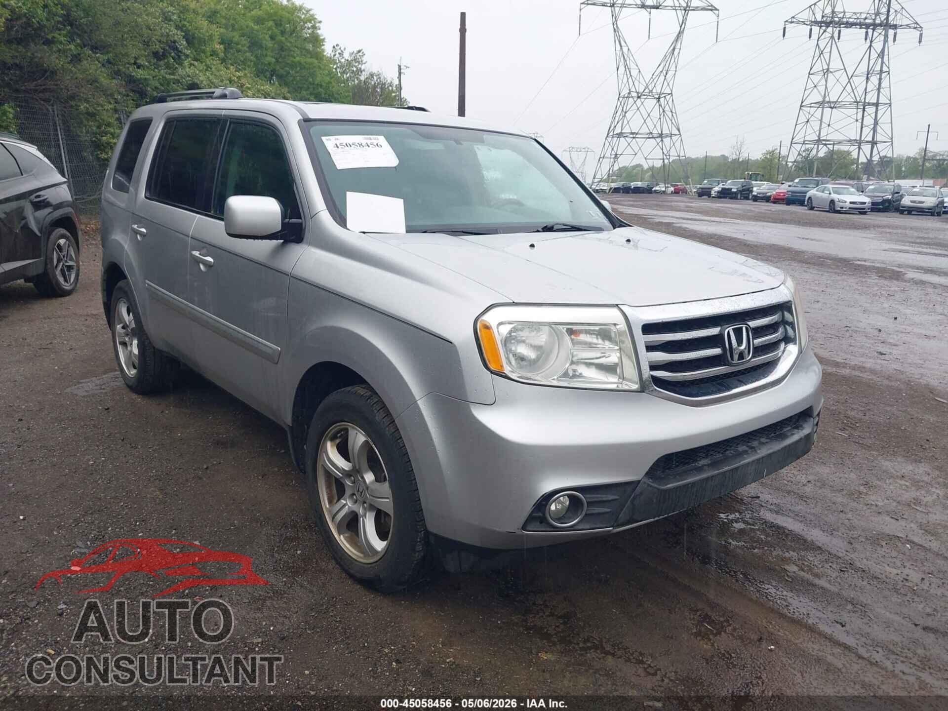 HONDA PILOT 2014 - 5FNYF4H59EB048100