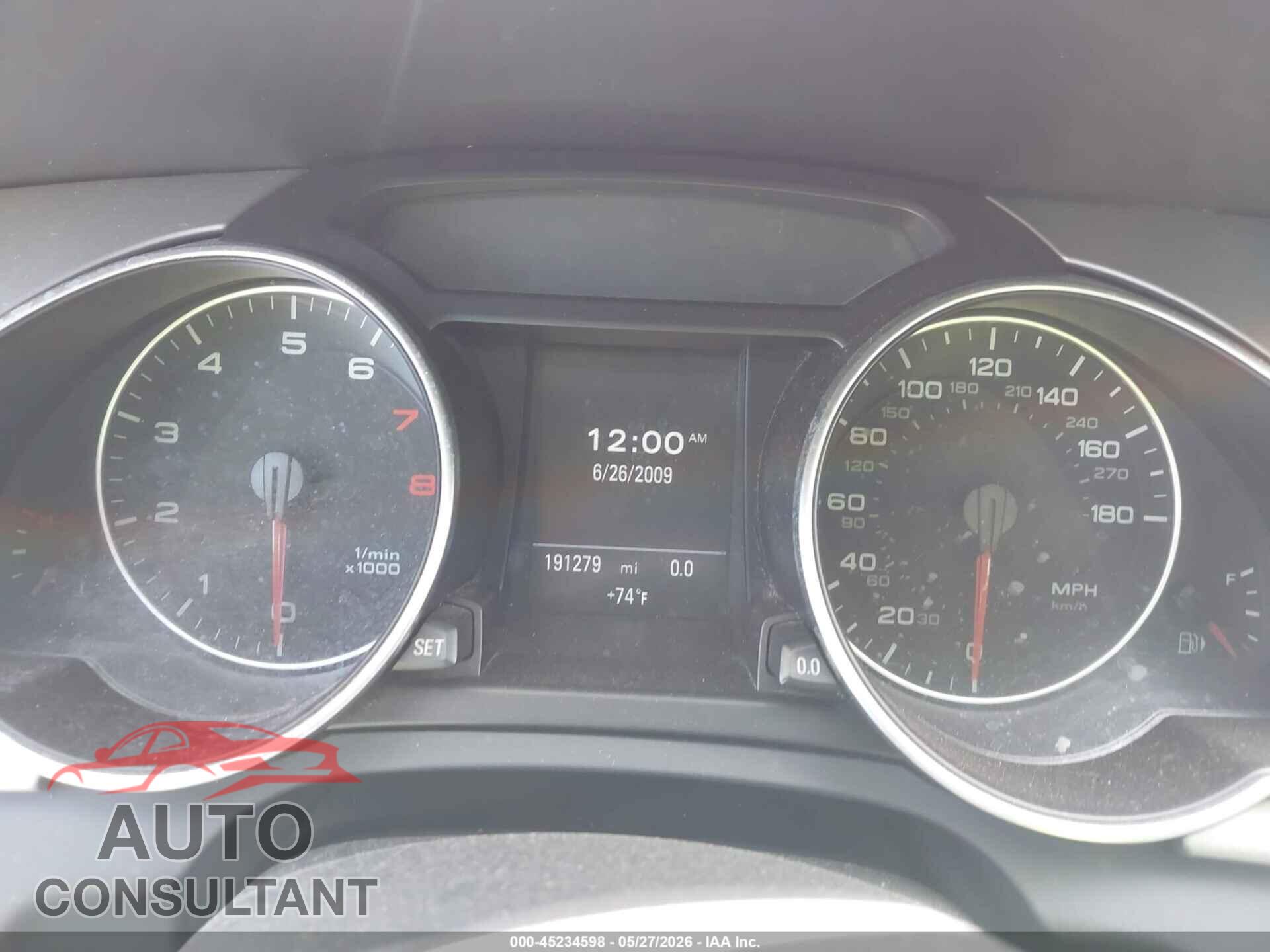 AUDI A5 2010 - WAULFAFR9AA068958