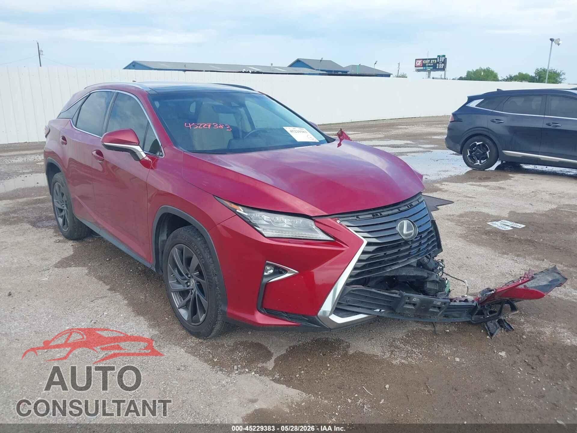 LEXUS RX 350 2016 - 2T2BZMCA2GC015427