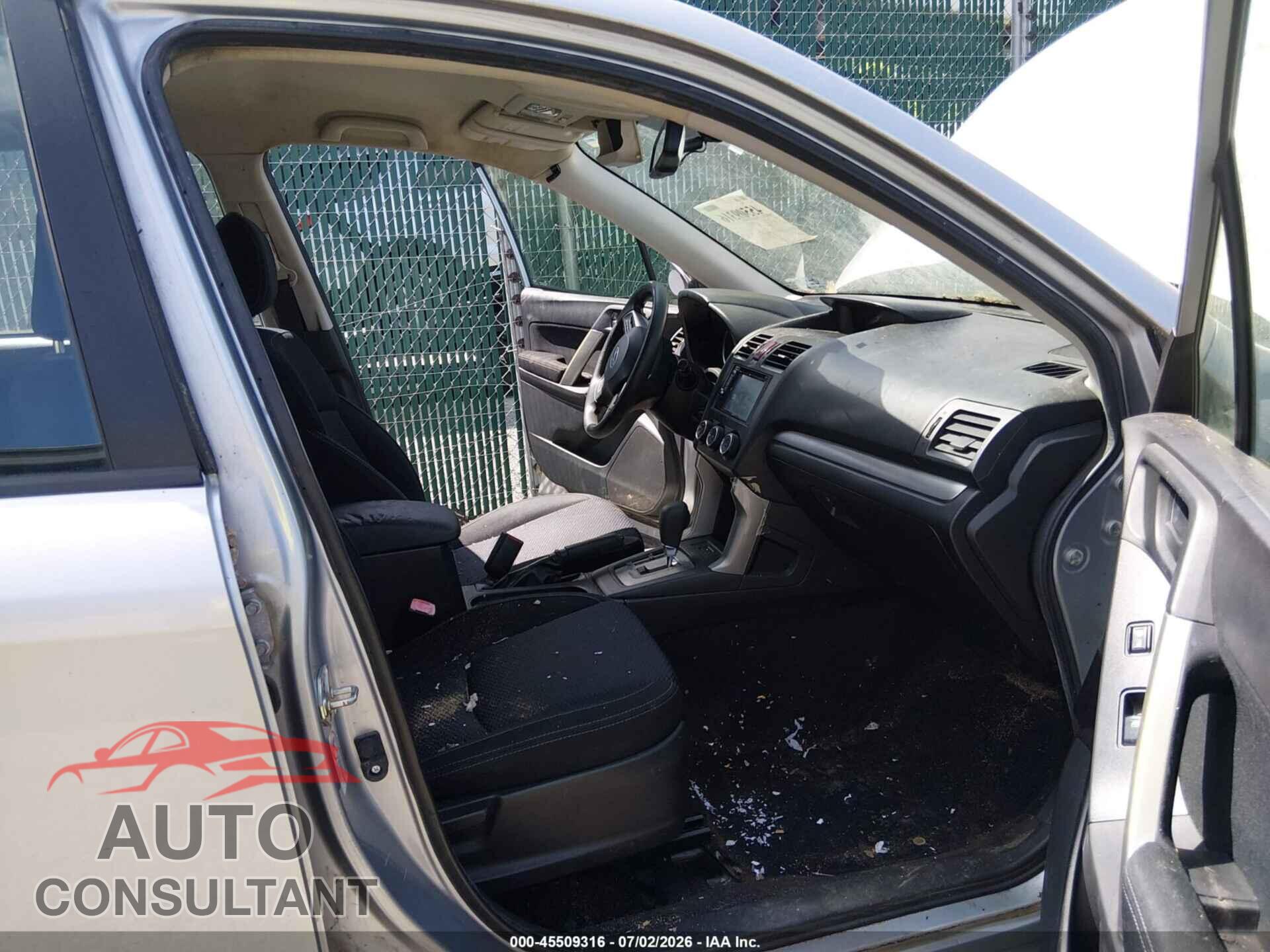 SUBARU FORESTER 2014 - JF2SJAAC2EH412497