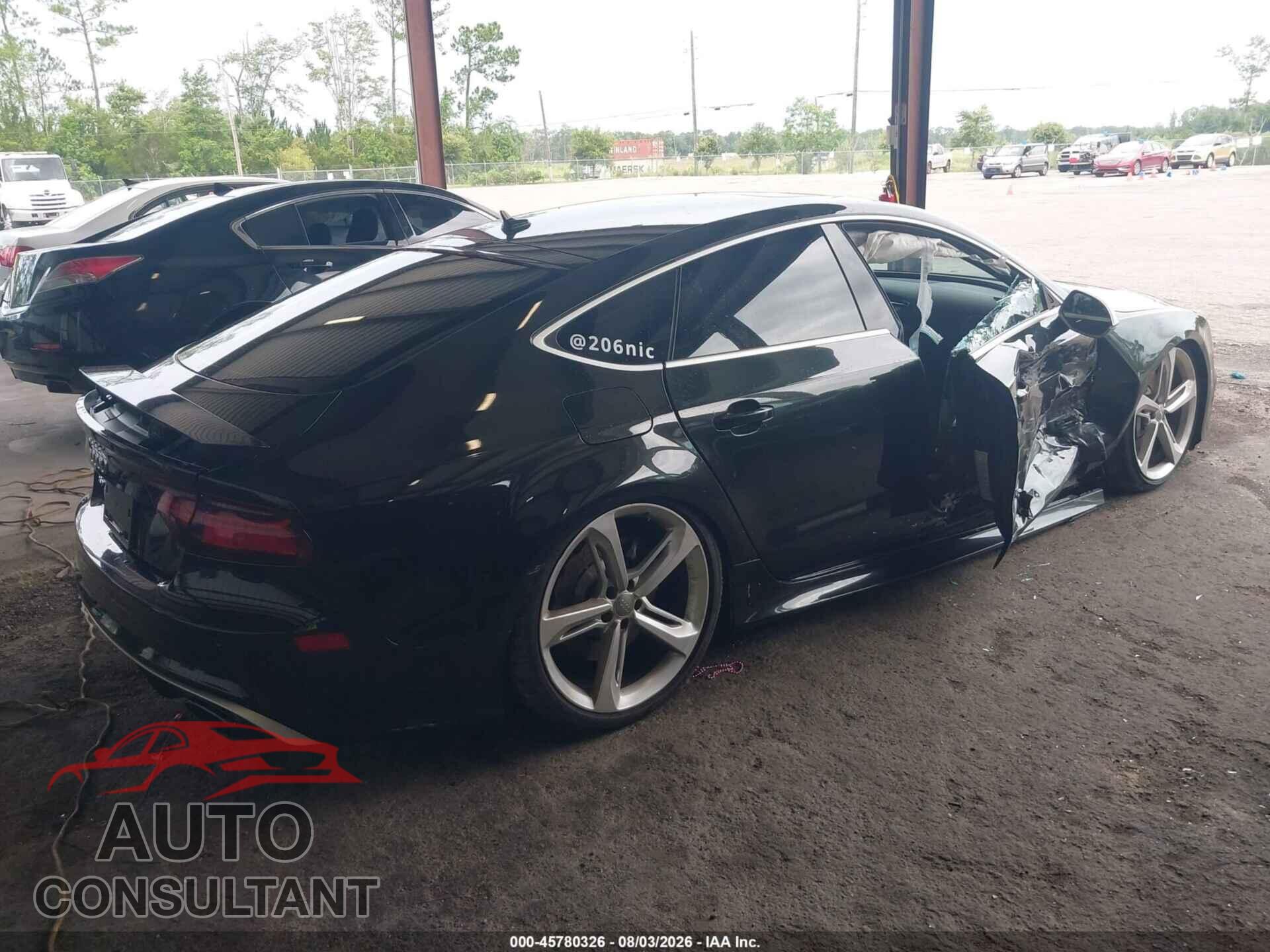 AUDI RS 7 2016 - WUAW2AFC2GN902273