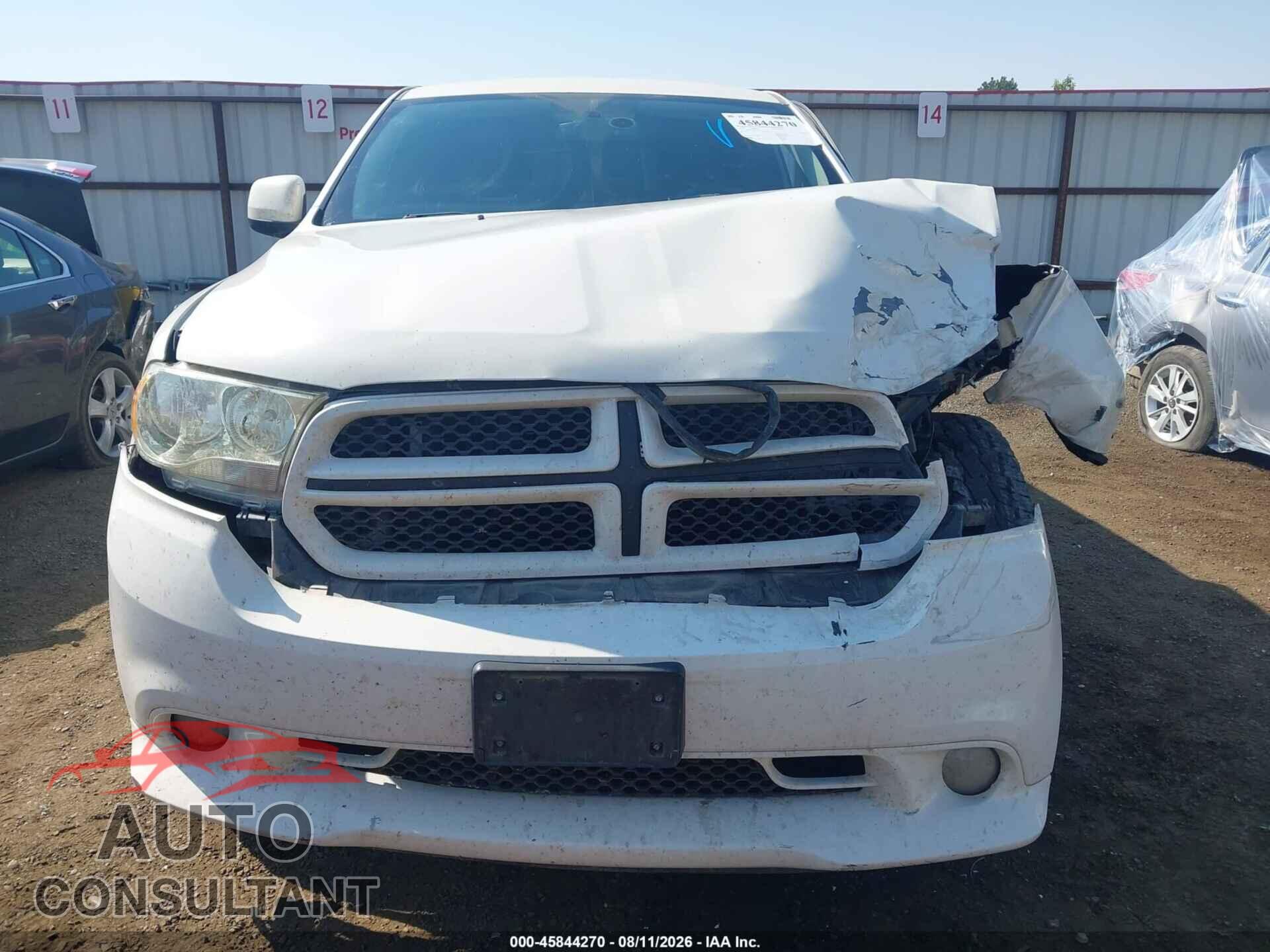 DODGE DURANGO 2012 - 1C4SDJCT9CC337827
