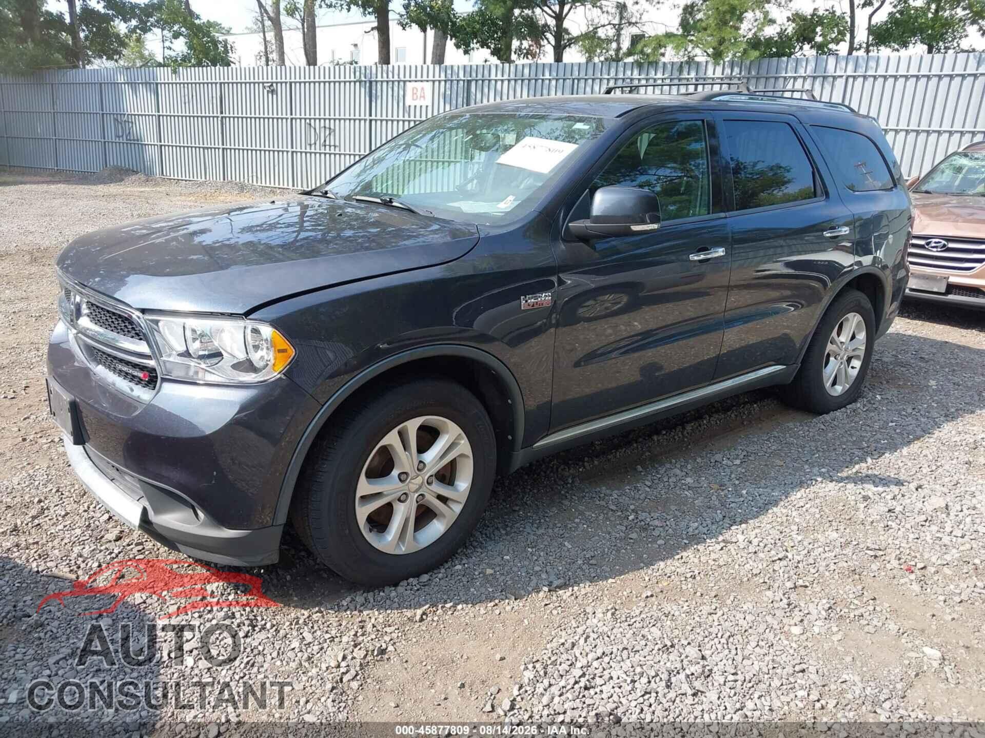 DODGE DURANGO 2013 - 1C4SDJDT6DC539041