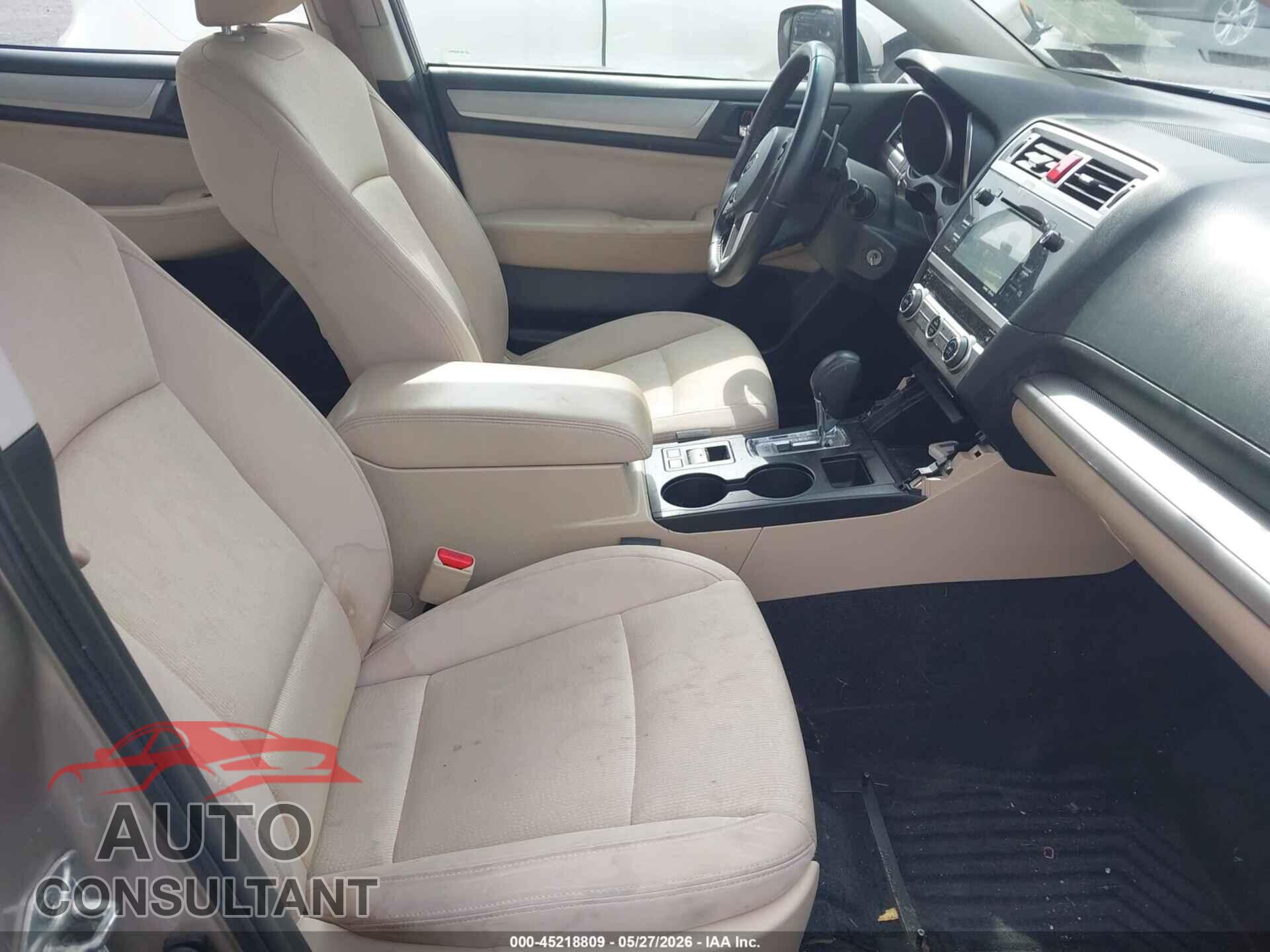 SUBARU LEGACY 2015 - 4S3BNAC65F3009347