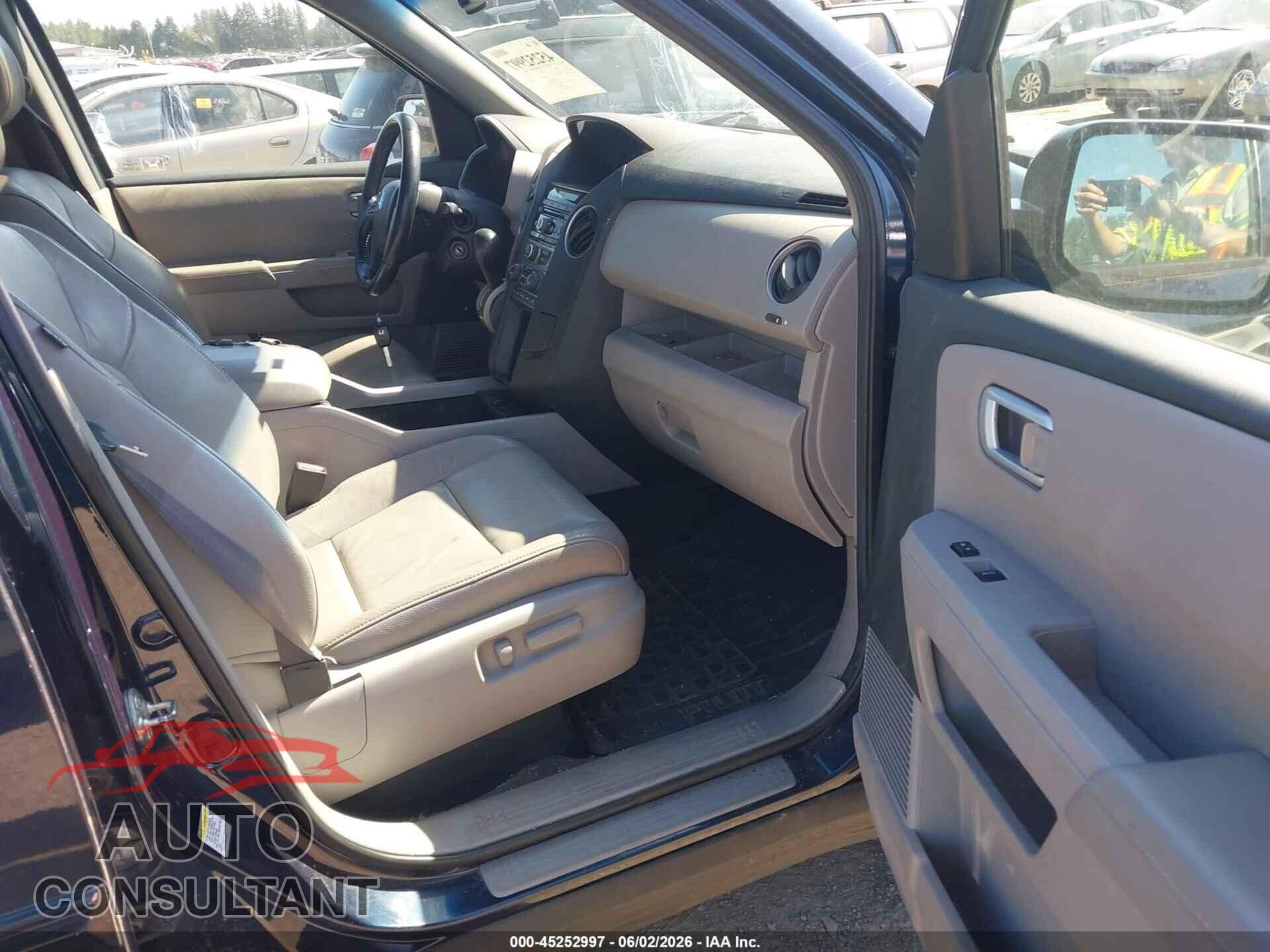 HONDA PILOT 2012 - 5FNYF4H56CB079379