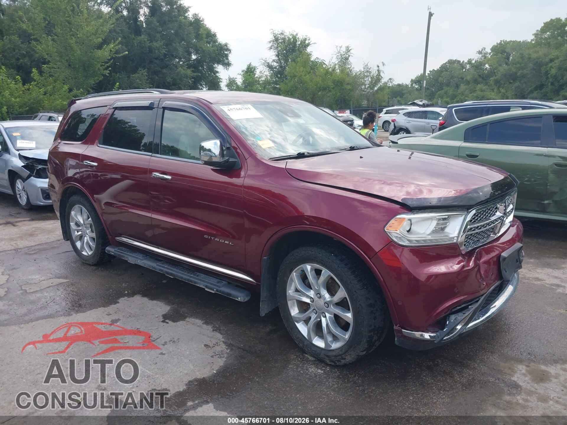 DODGE DURANGO 2018 - 1C4RDJEG1JC201784