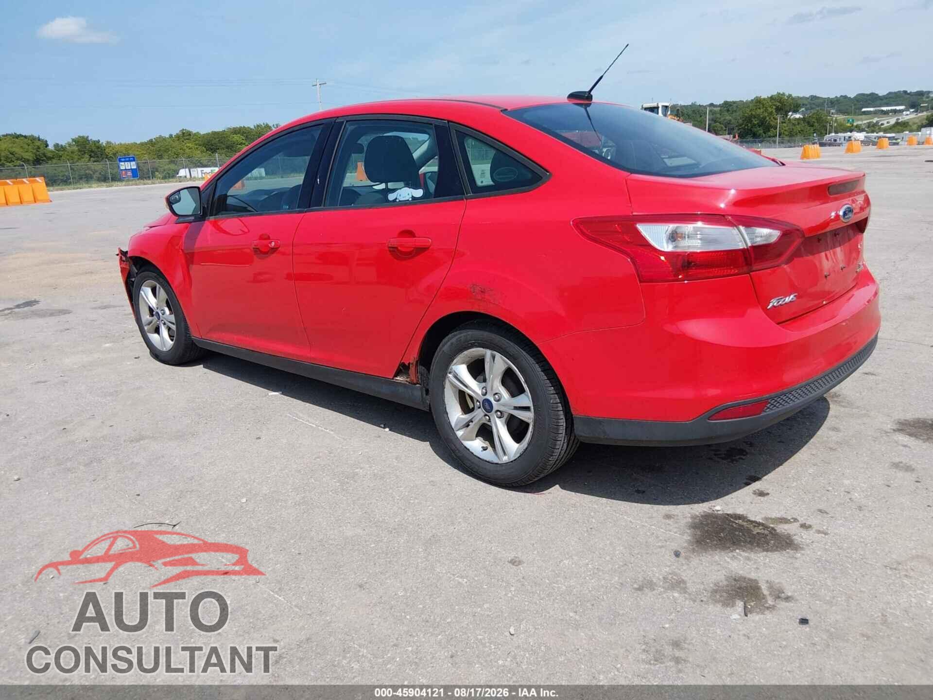 FORD FOCUS 2014 - 1FADP3F22EL181590