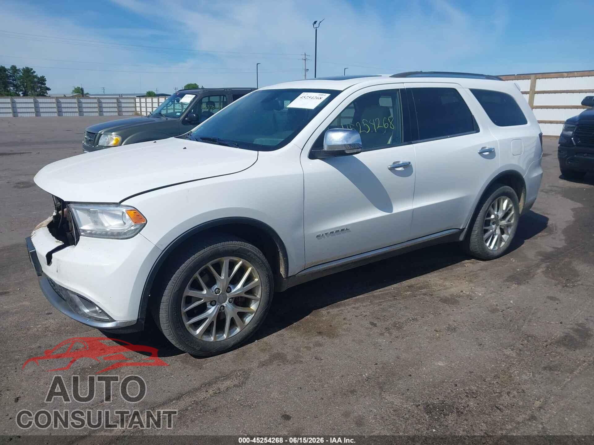 DODGE DURANGO 2015 - 1C4RDJEG1FC896811