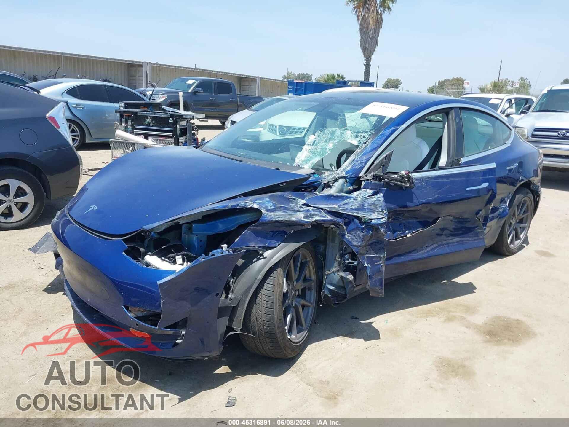 TESLA MODEL 3 2020 - 5YJ3E1EA1LF615149