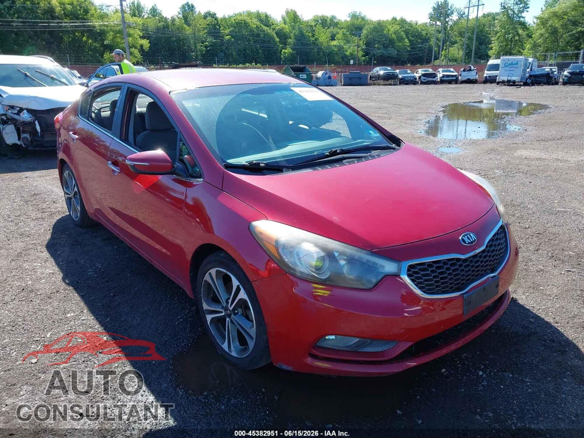 KIA FORTE 2015 - KNAFX4A88F5315333