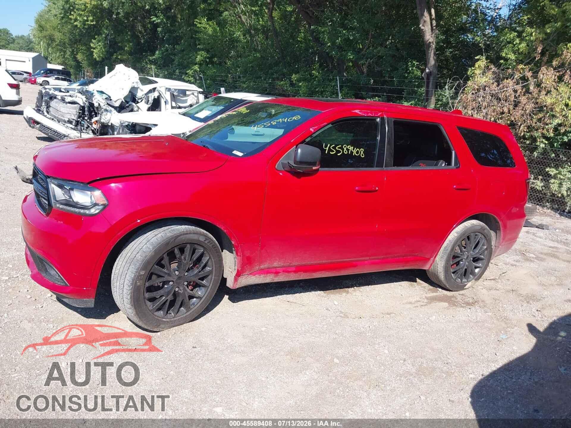DODGE DURANGO 2016 - 1C4SDJCTXGC486219