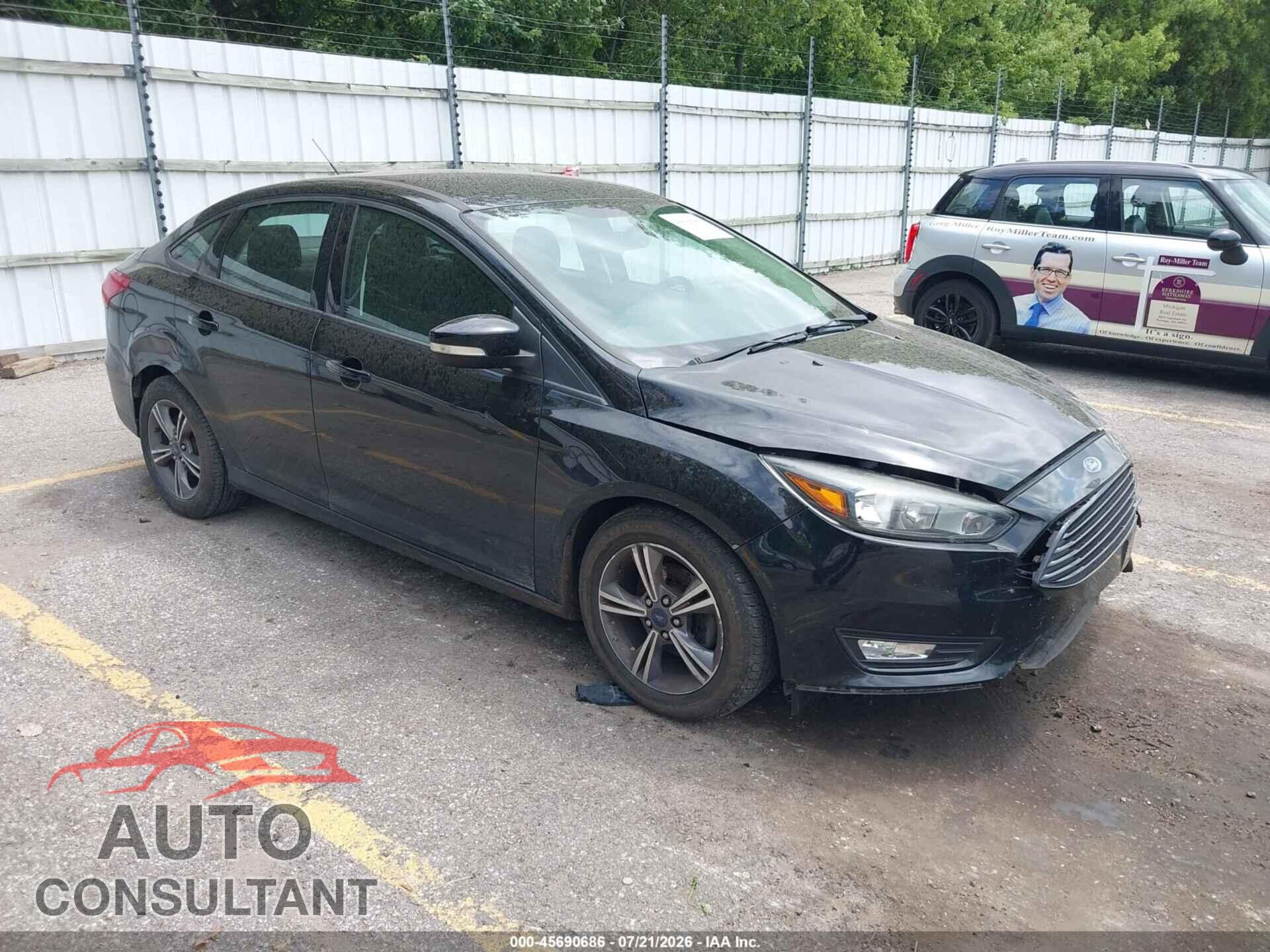 FORD FOCUS 2017 - 1FADP3FEXHL276459