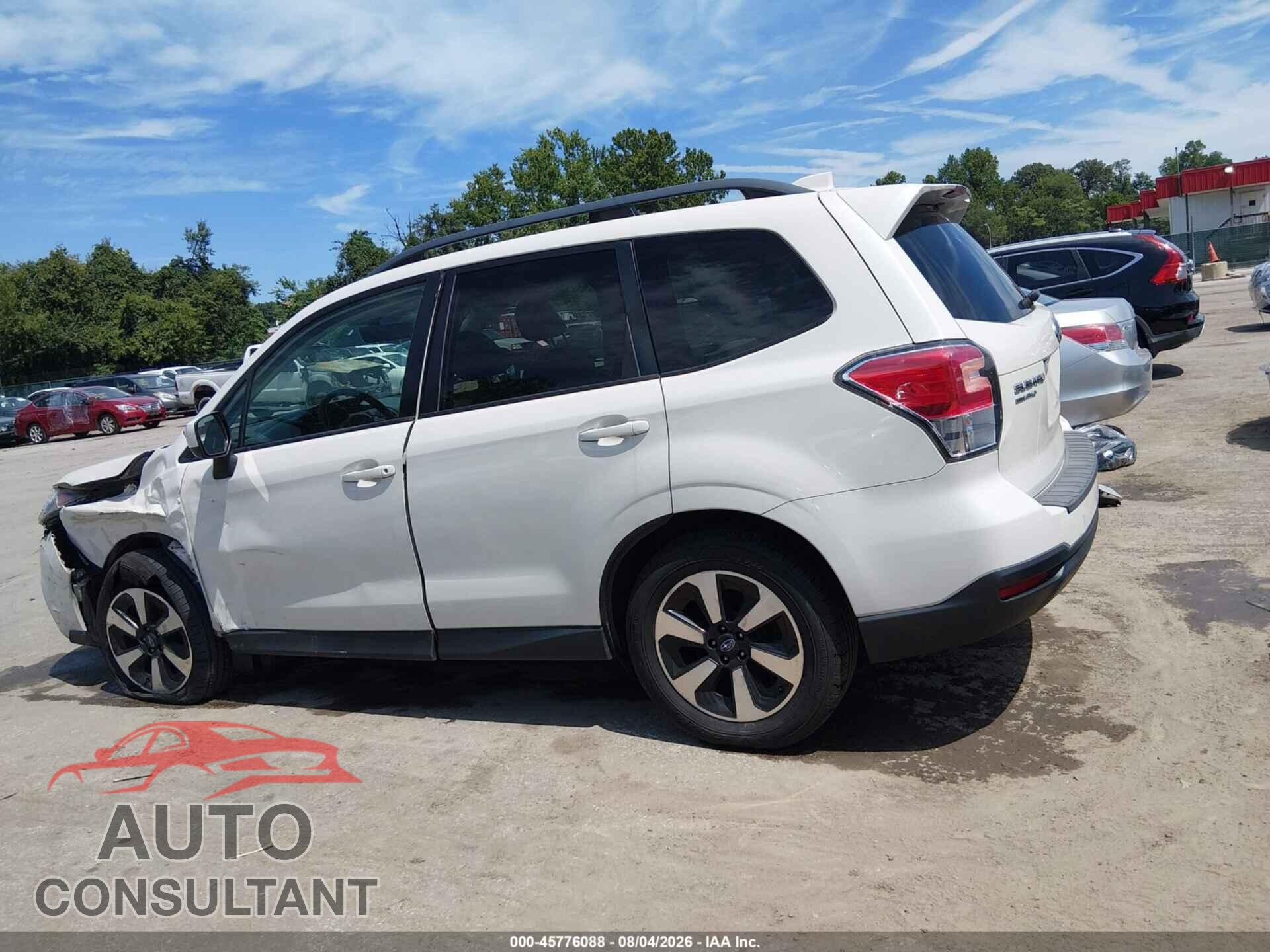 SUBARU FORESTER 2017 - JF2SJAEC3HH442655