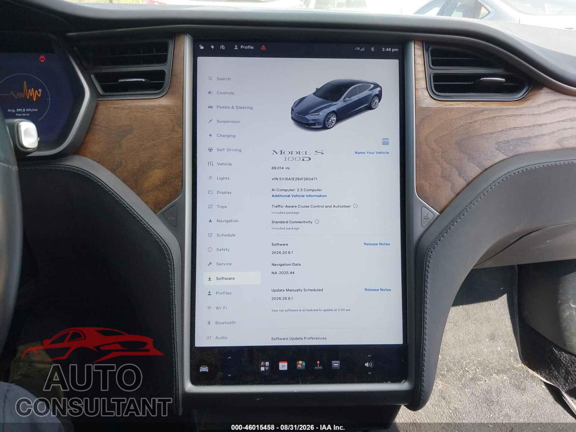 TESLA MODEL S 2018 - 5YJSA1E29JF260471