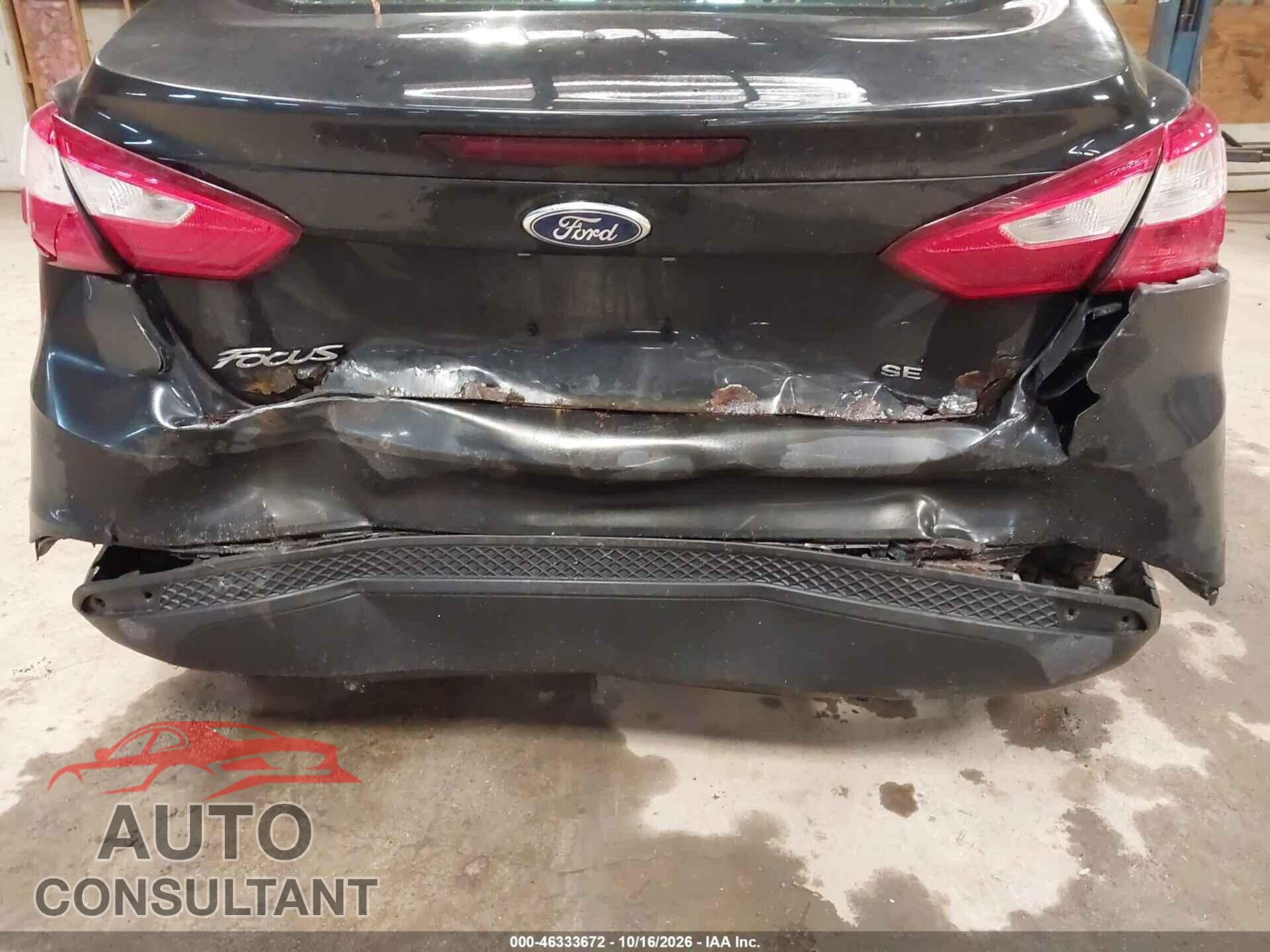 FORD FOCUS 2012 - 1FAHP3F26CL343672