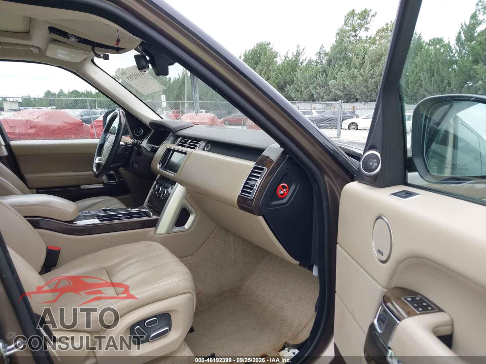 LAND ROVER RANGE ROVER 2013 - SALGS2DF5DA109887