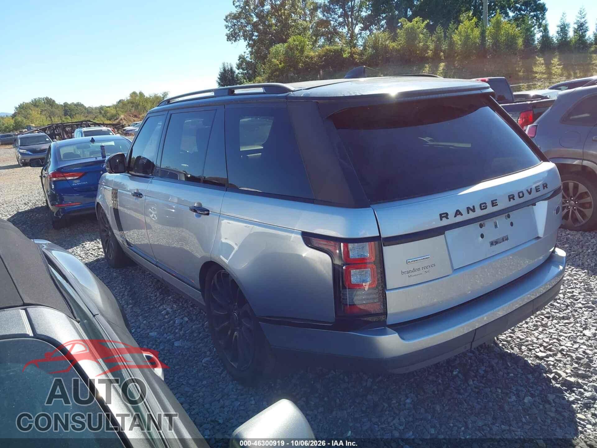 LAND ROVER RANGE ROVER 2017 - SALGS5FE9HA329772