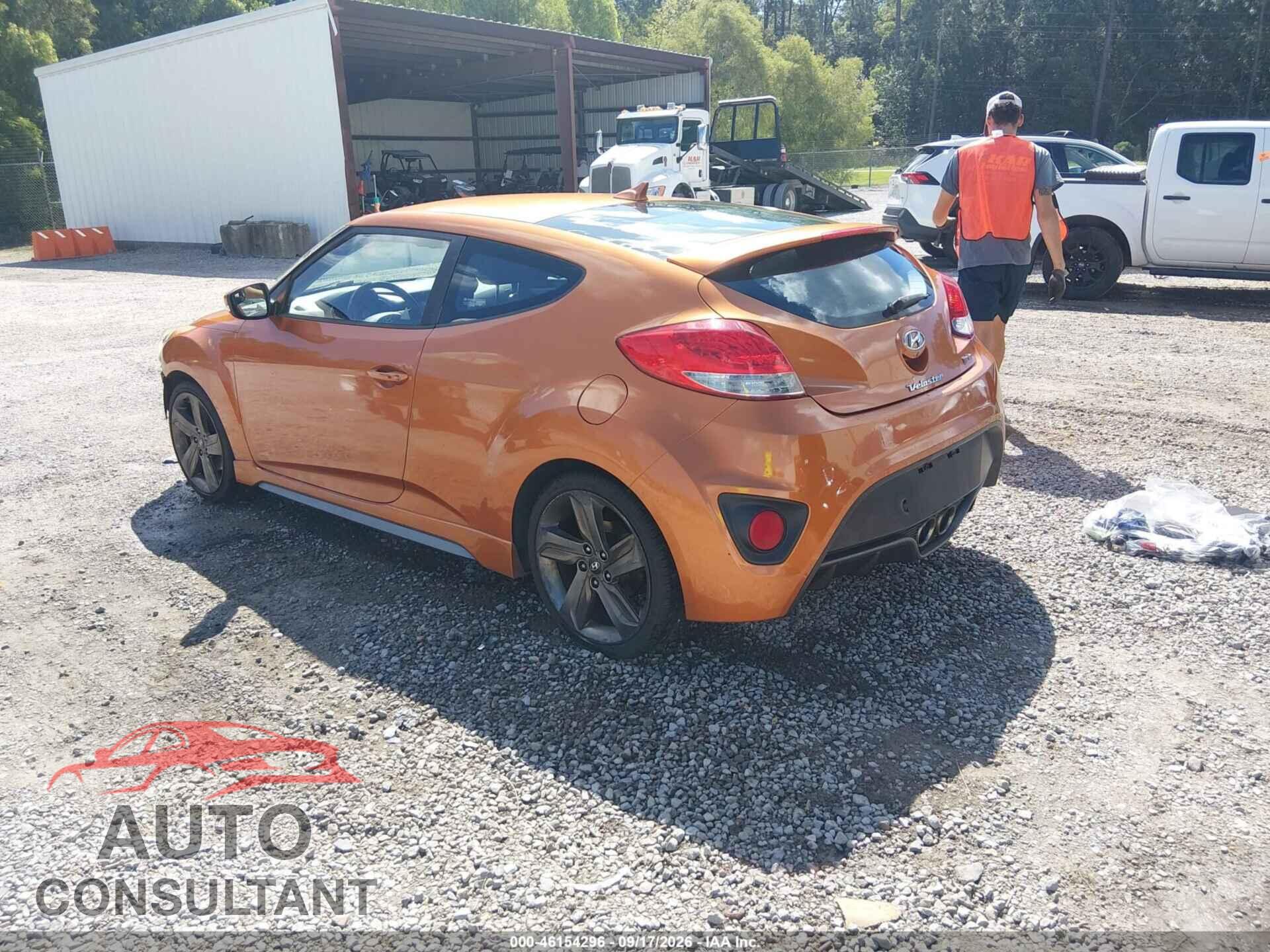 HYUNDAI VELOSTER 2014 - KMHTC6AE8EU210925