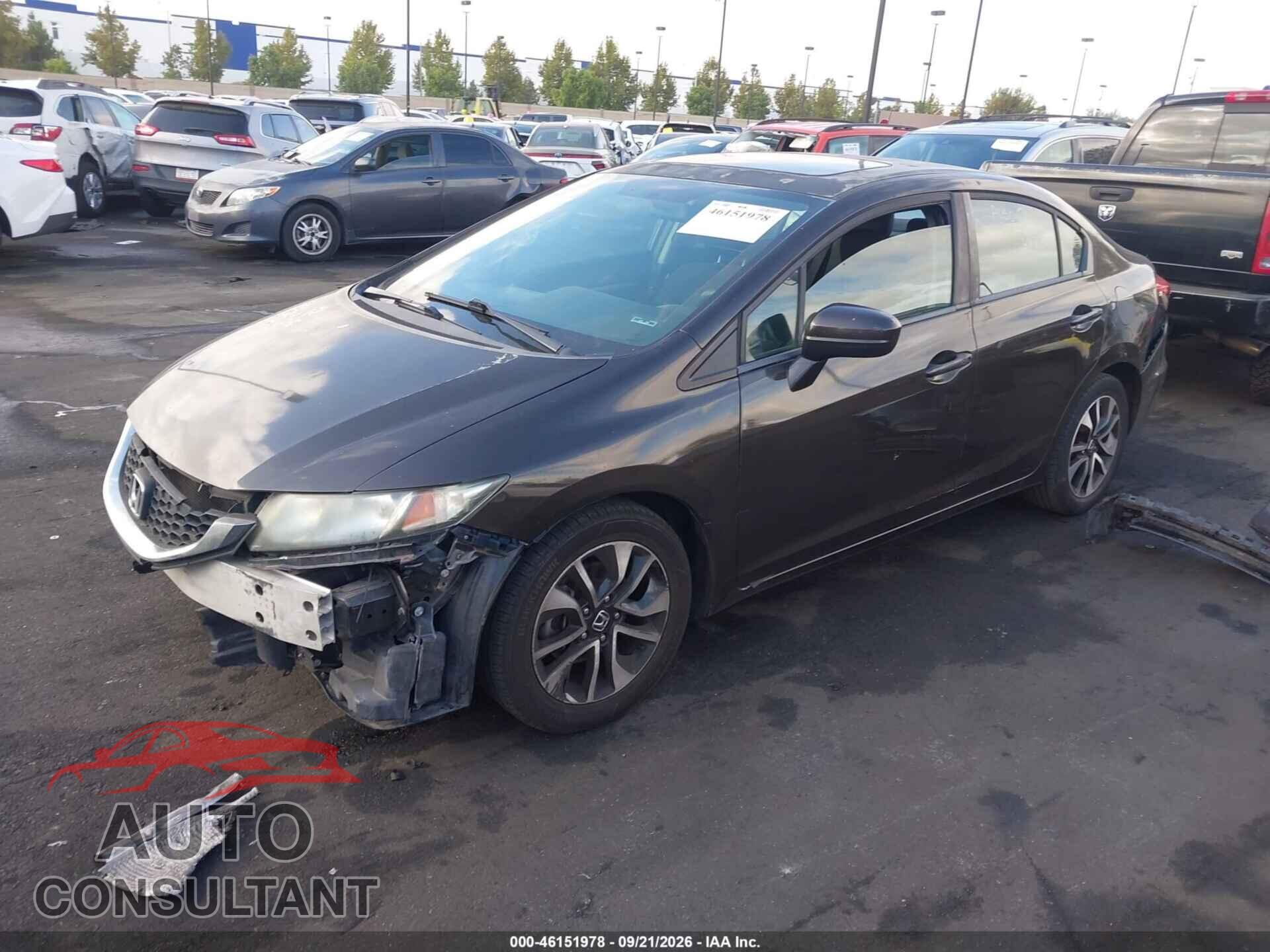 HONDA CIVIC 2014 - 2HGFB2F87EH541130