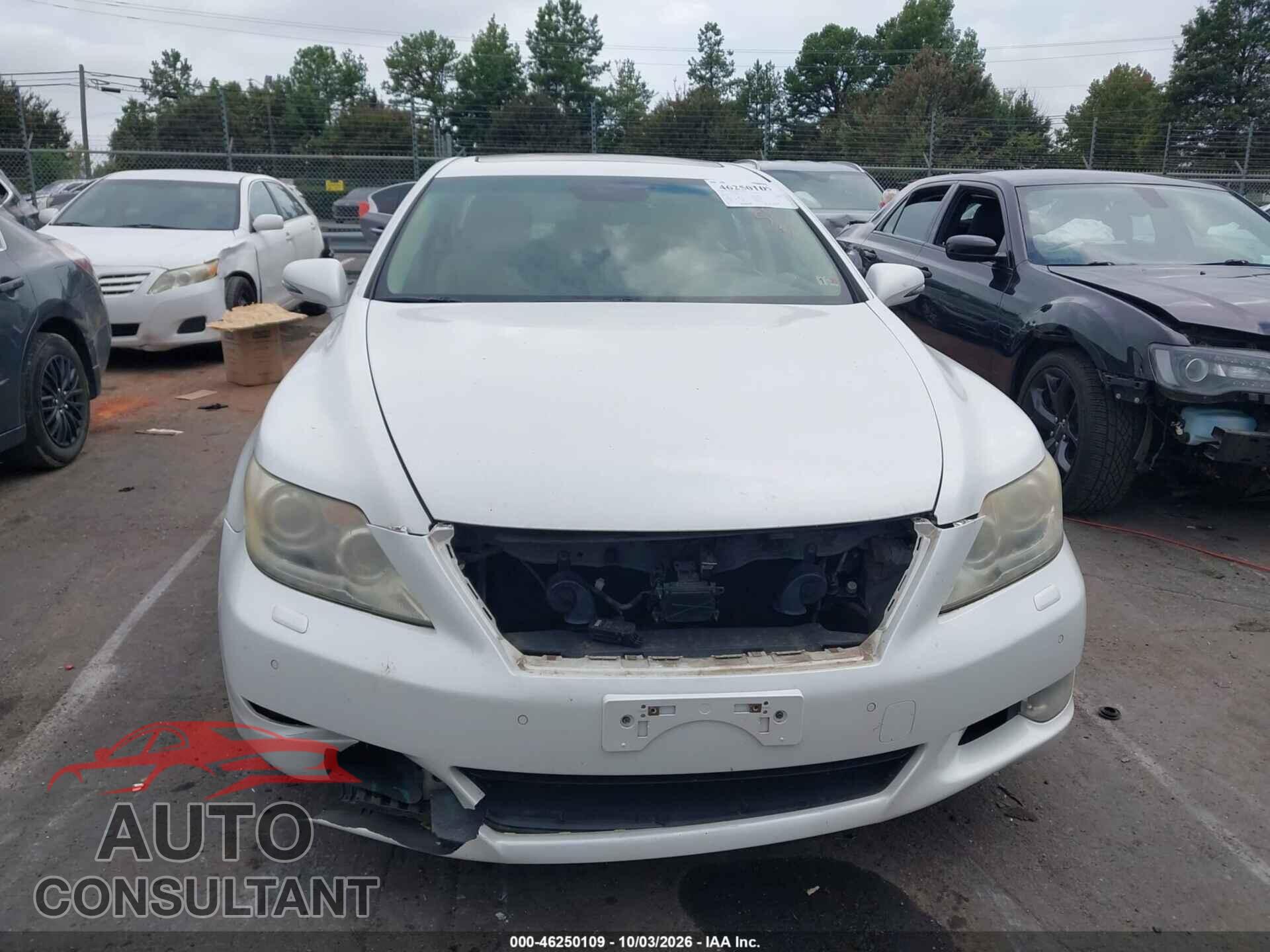 LEXUS LS 460 2012 - JTHGL5EF6C5045000