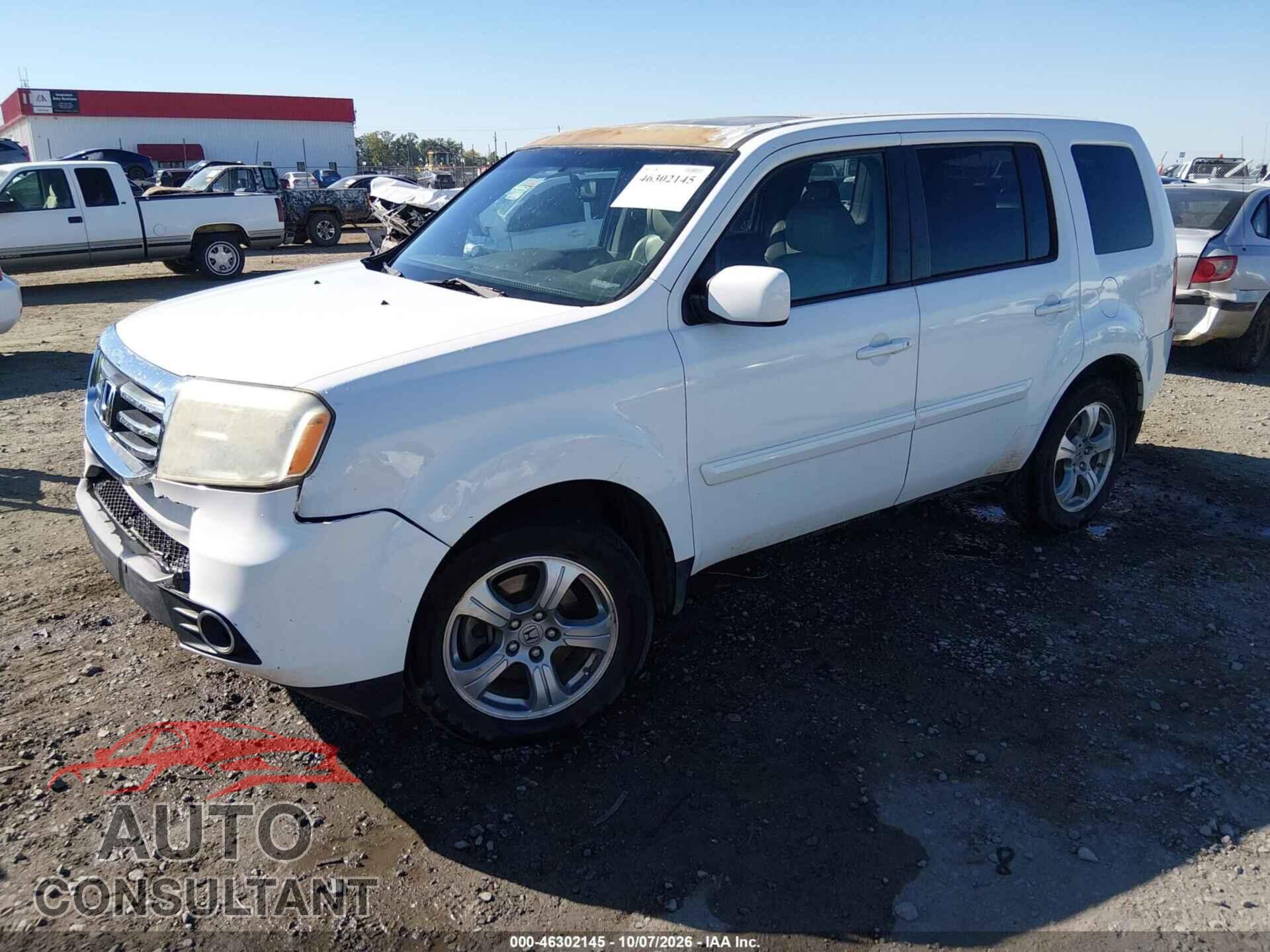 HONDA PILOT 2013 - 5FNYF3H69DB009430