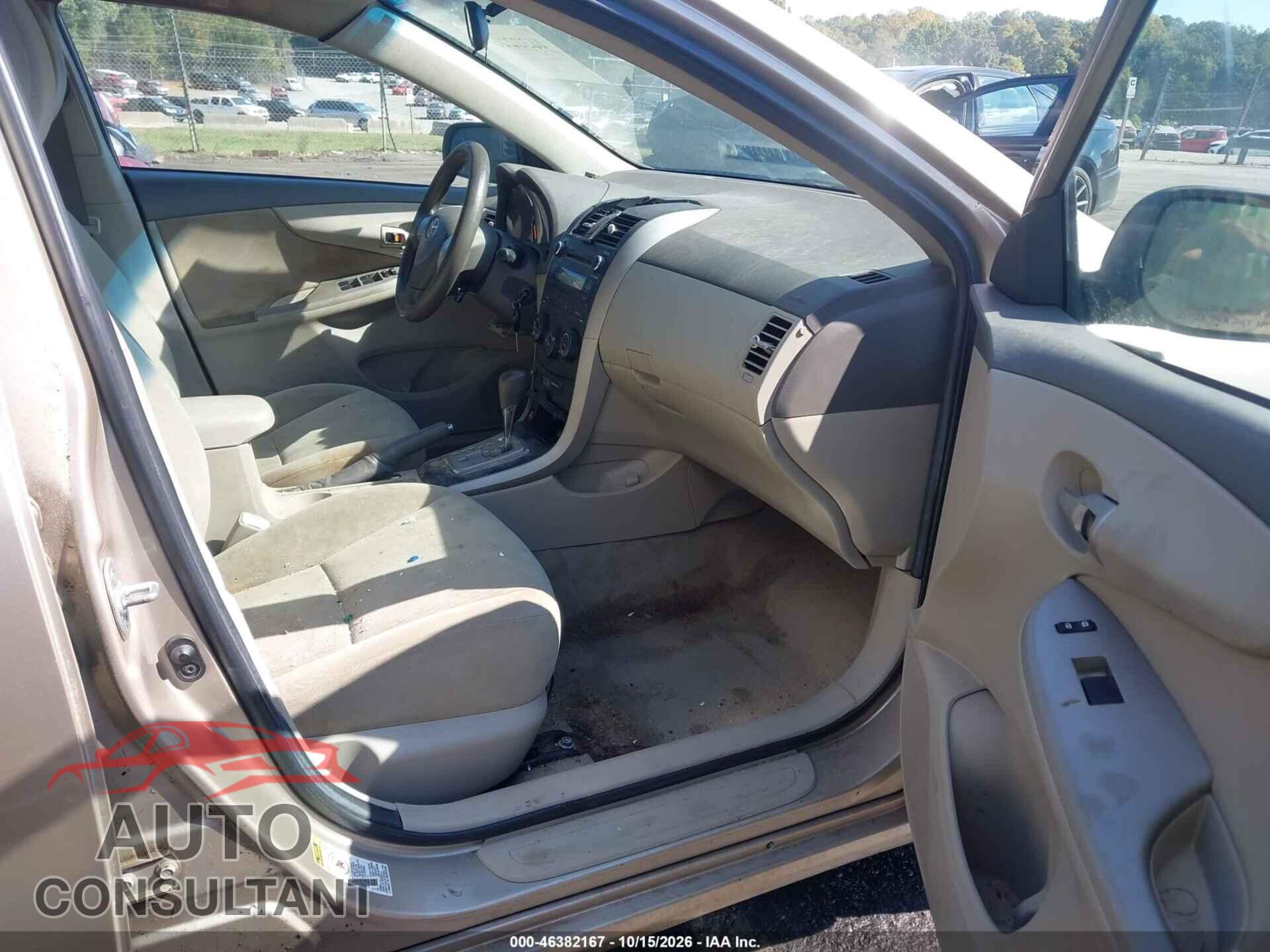TOYOTA COROLLA 2010 - 2T1BU4EE7AC486015