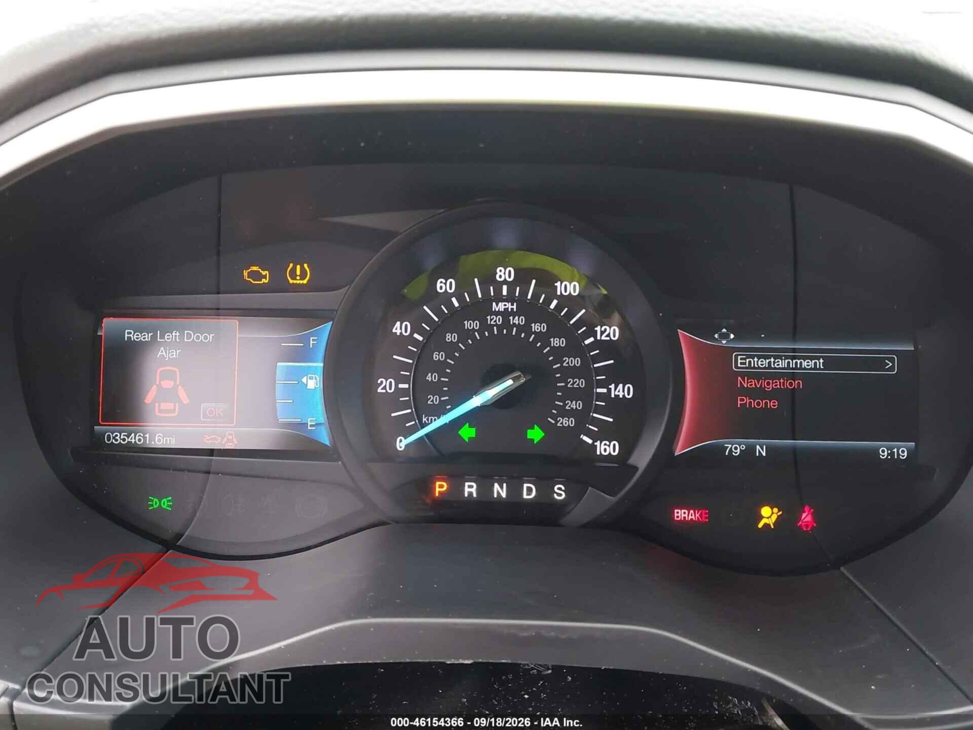 FORD EDGE 2019 - 2FMPK4J97KBB68230