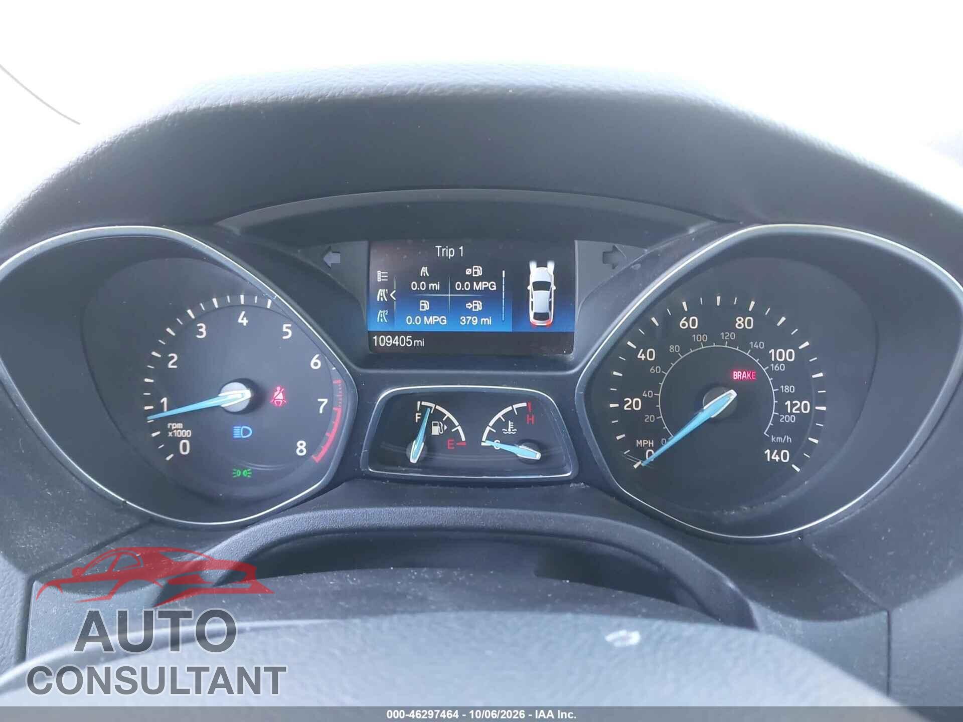FORD FOCUS 2015 - 1FADP3E25FL261338