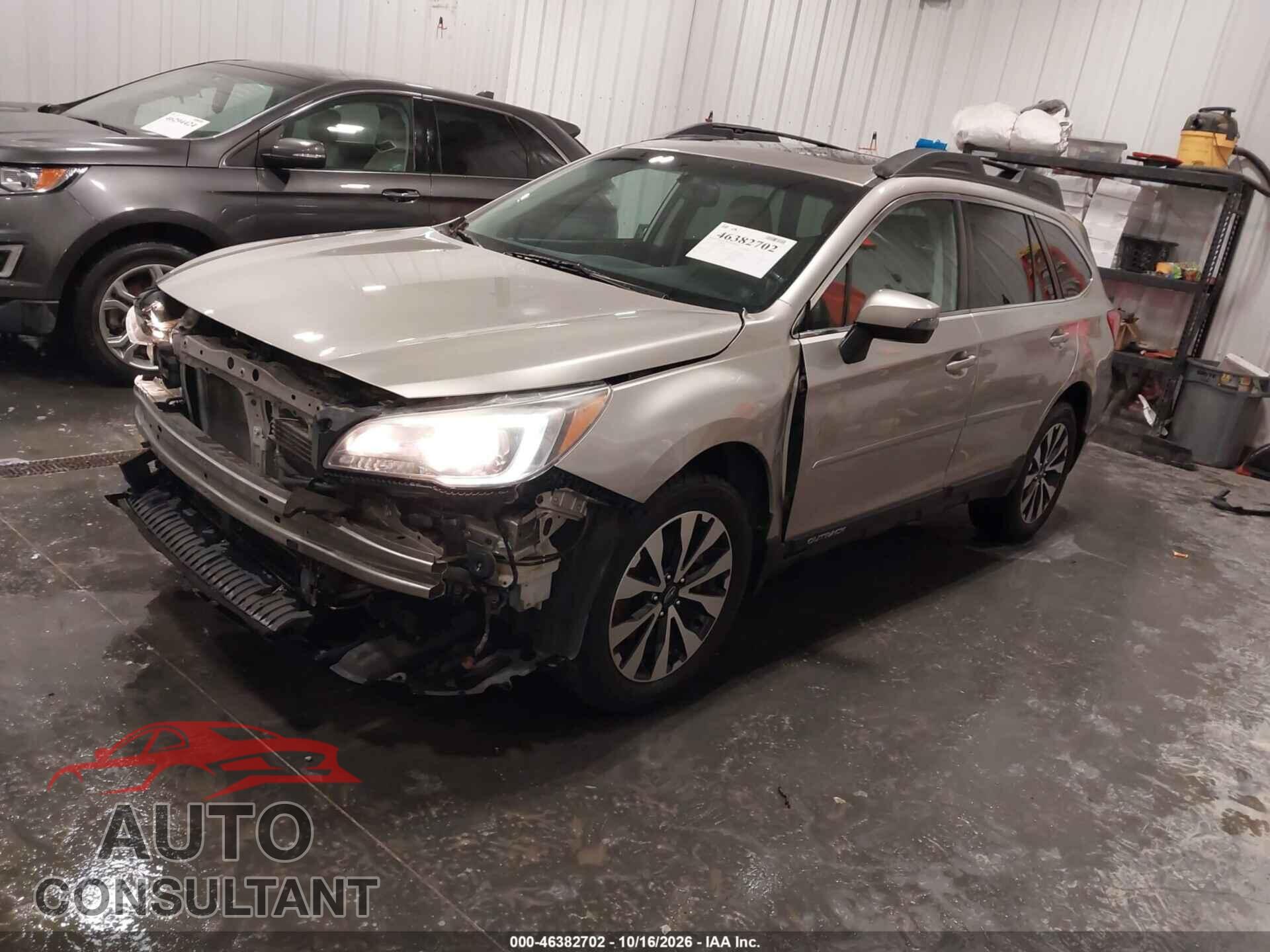 SUBARU OUTBACK 2017 - 4S4BSAKC8H3424886