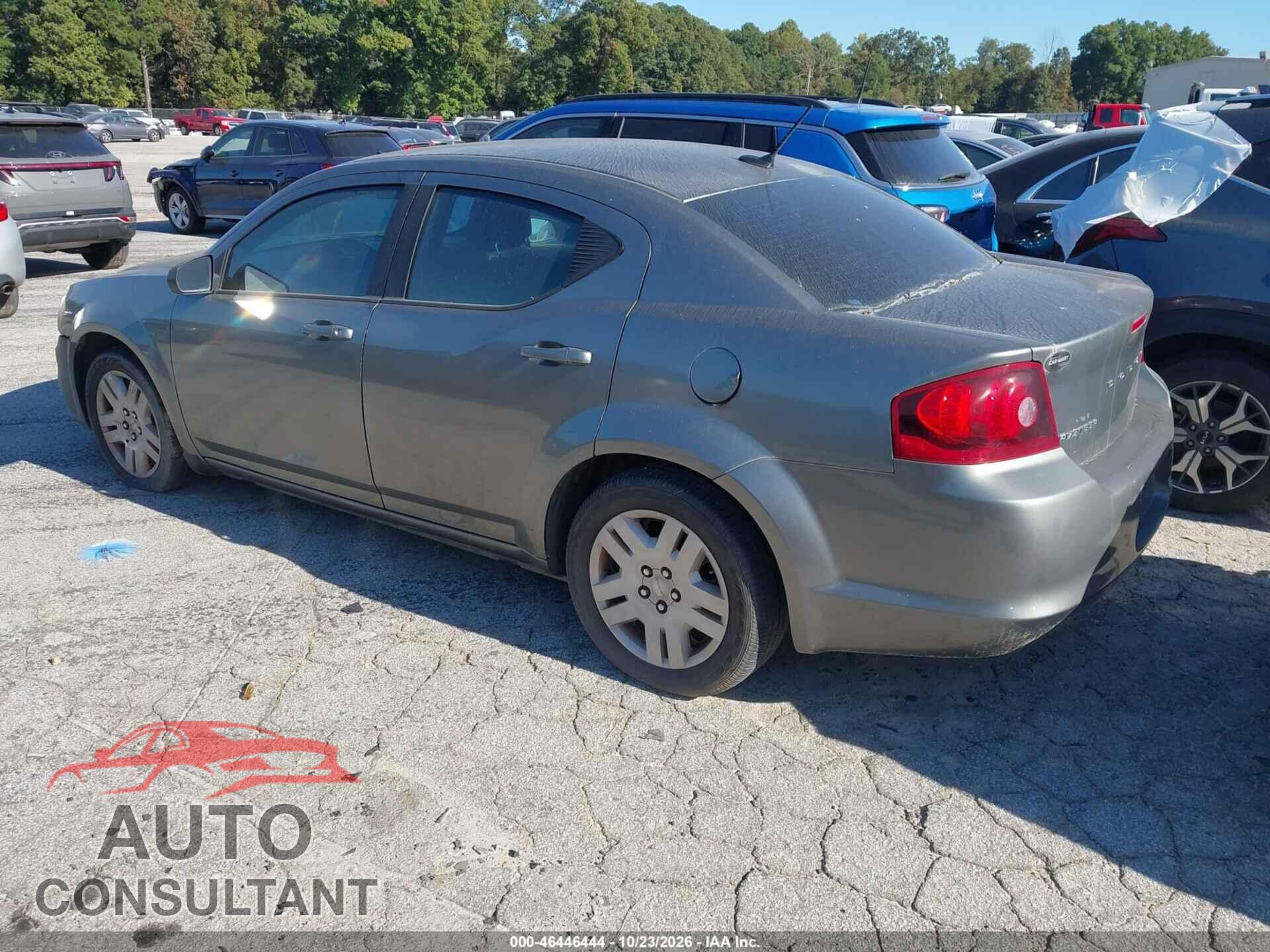DODGE AVENGER 2013 - 1C3CDZAB4DN529325