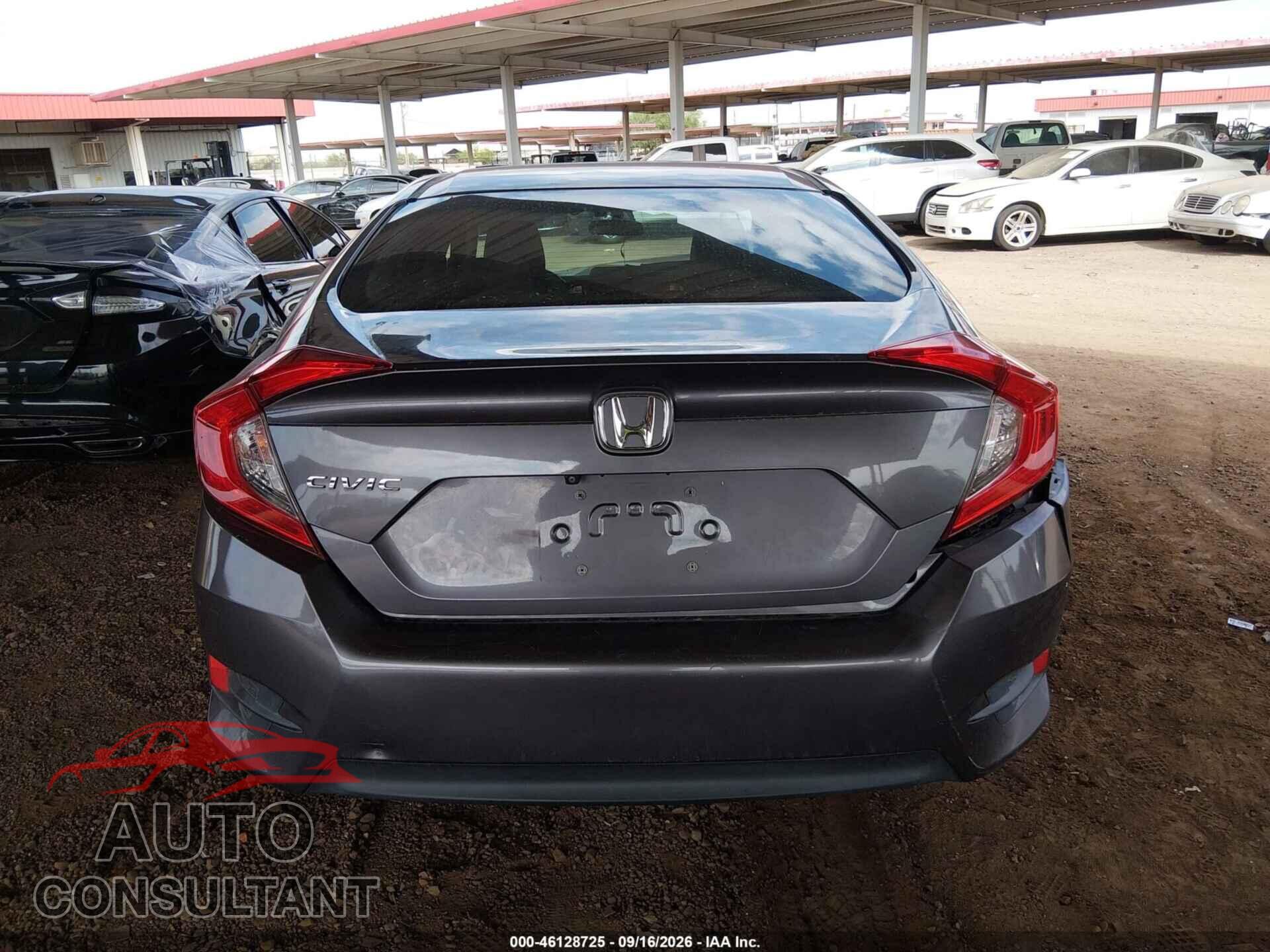 HONDA CIVIC 2017 - 19XFC2F58HE082529