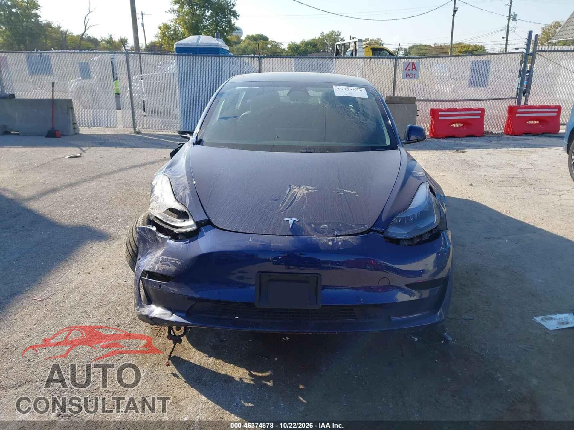 TESLA MODEL 3 2021 - 5YJ3E1EC5MF991260