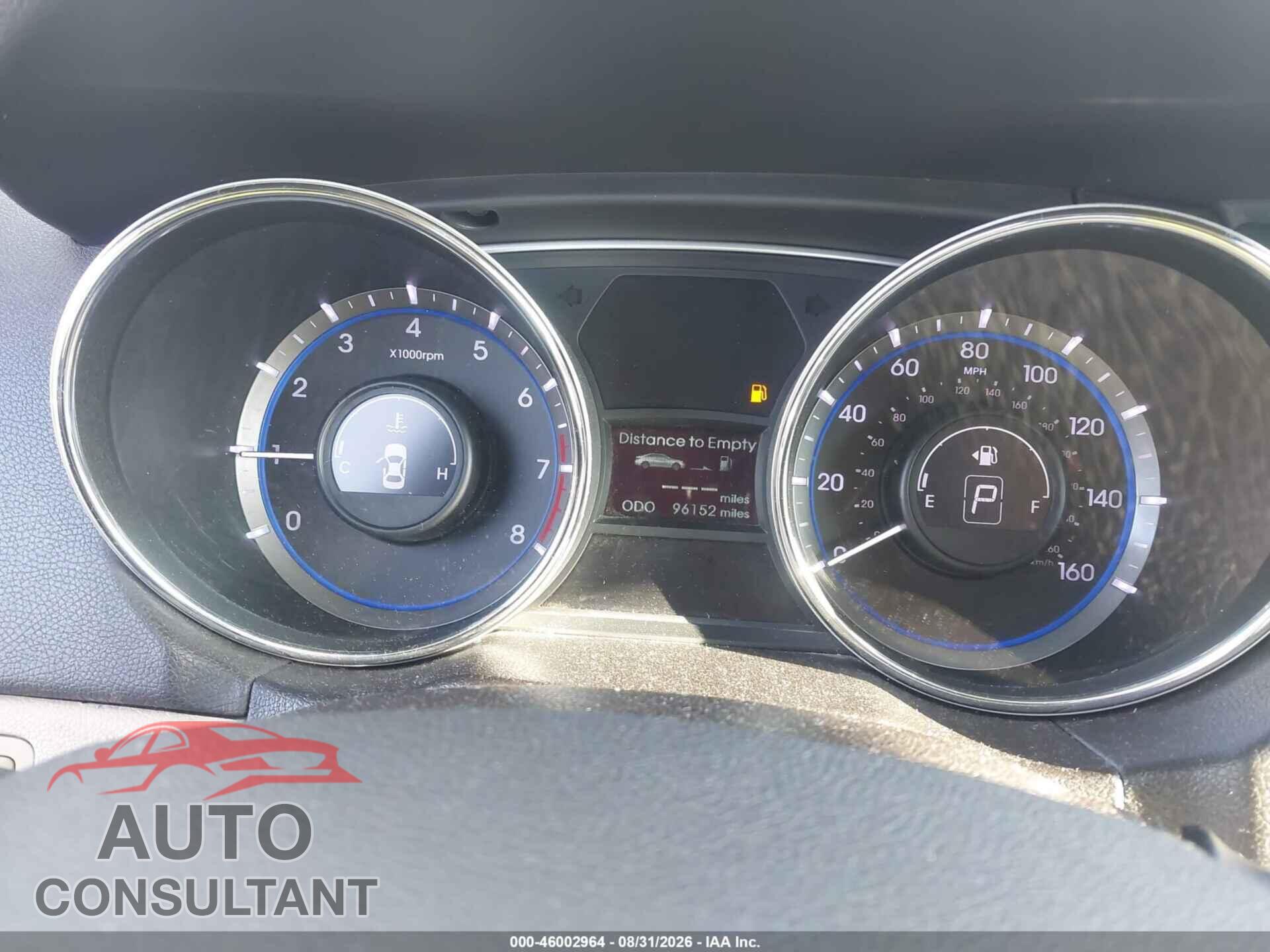 HYUNDAI SONATA 2013 - 5NPEB4AC9DH733155