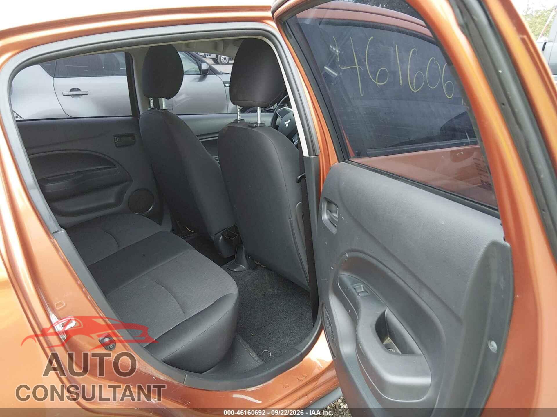 MITSUBISHI MIRAGE 2017 - ML32A3HJXHH020017