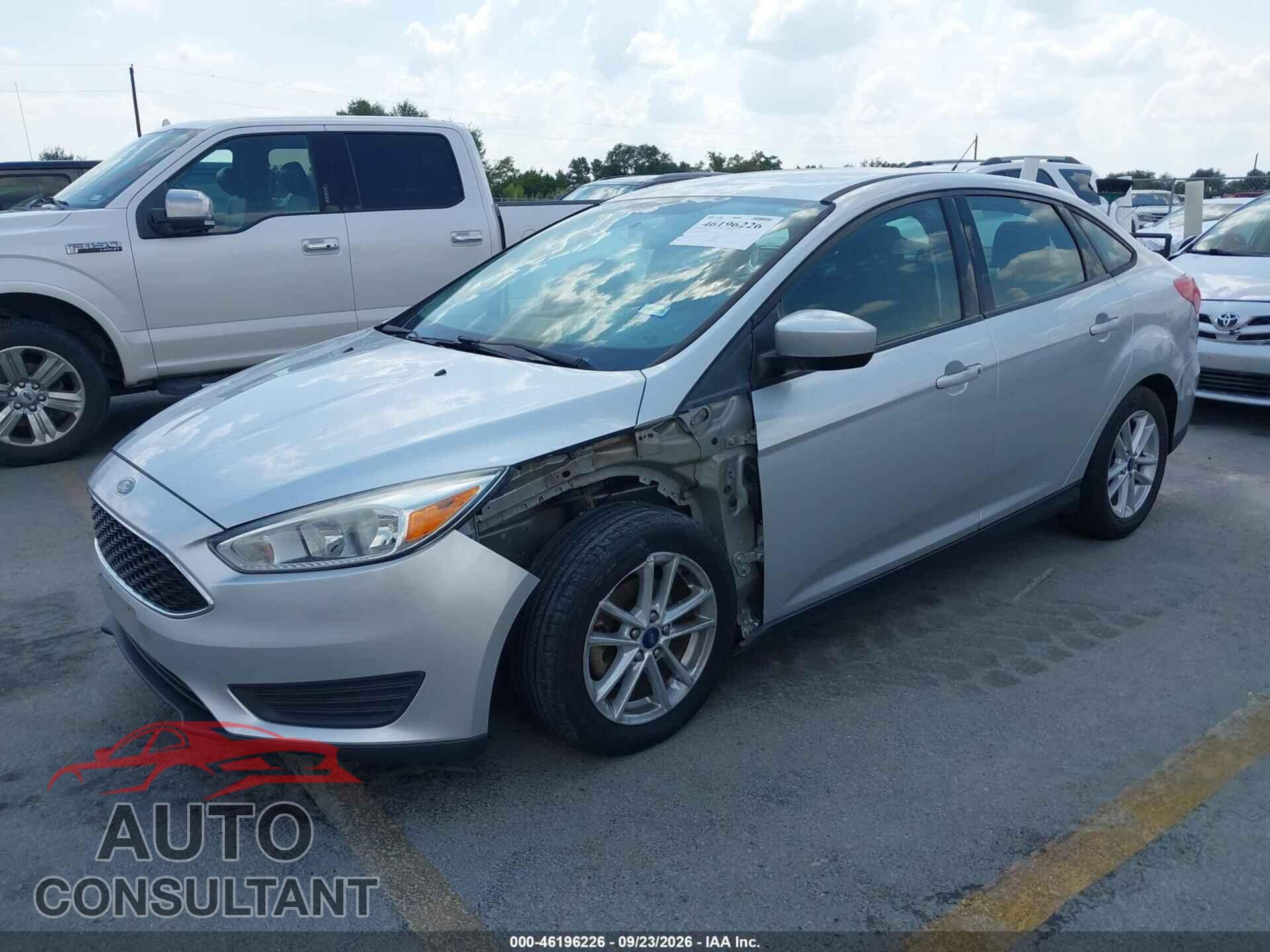 FORD FOCUS 2018 - 1FADP3F29JL212909