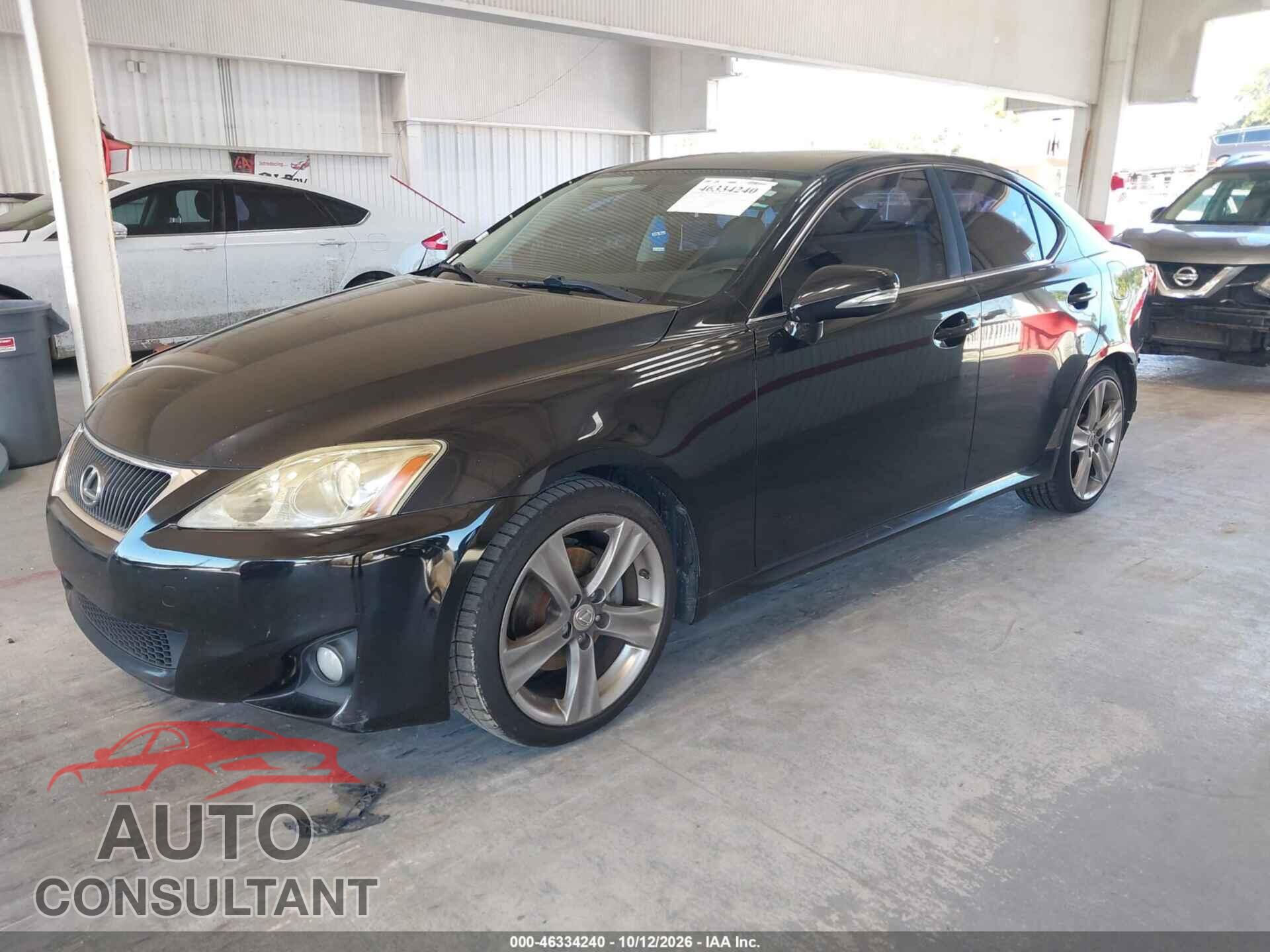 LEXUS IS 250 2012 - JTHBF5C23C5166052