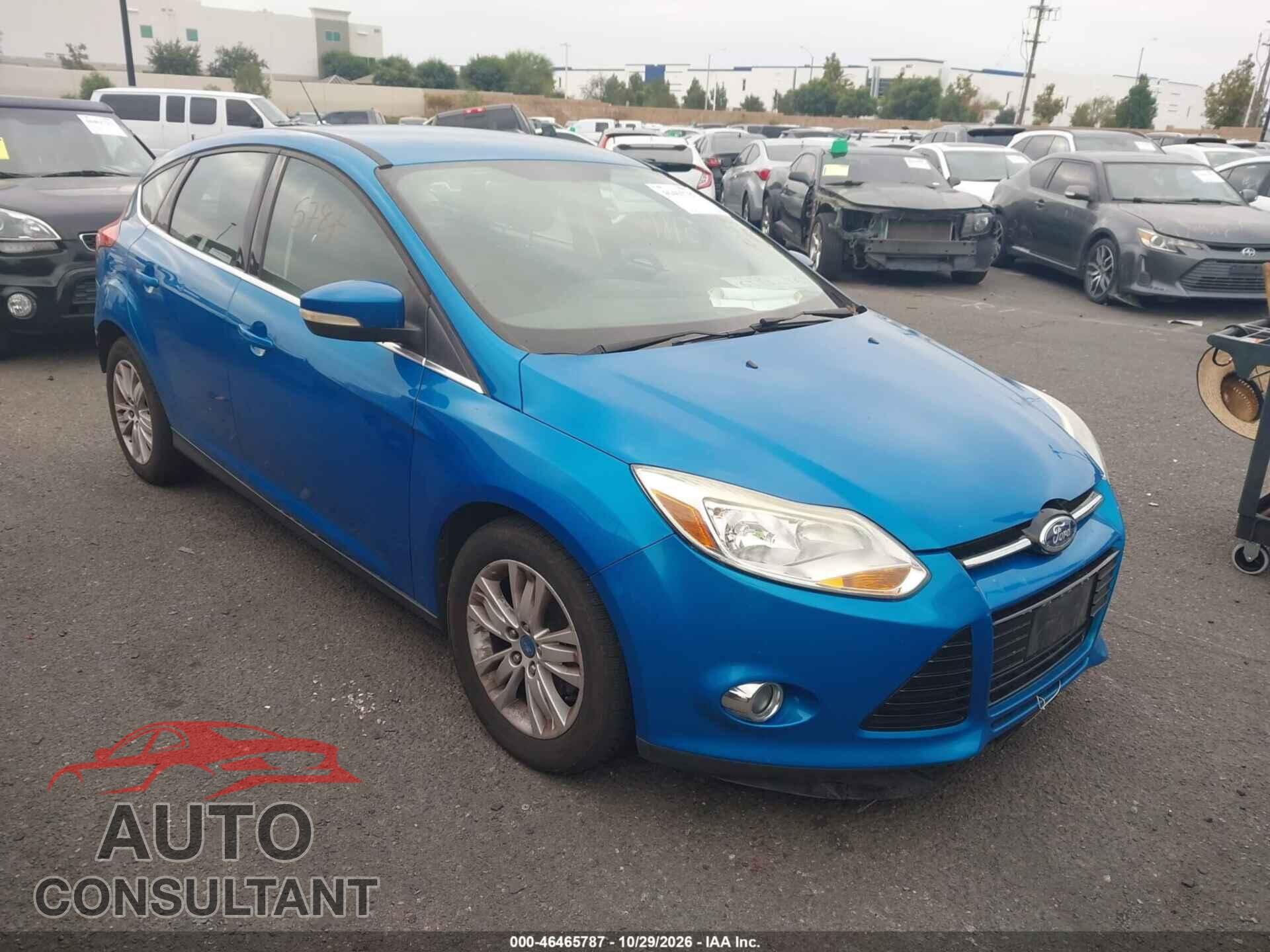 FORD FOCUS 2012 - 1FAHP3M29CL290579