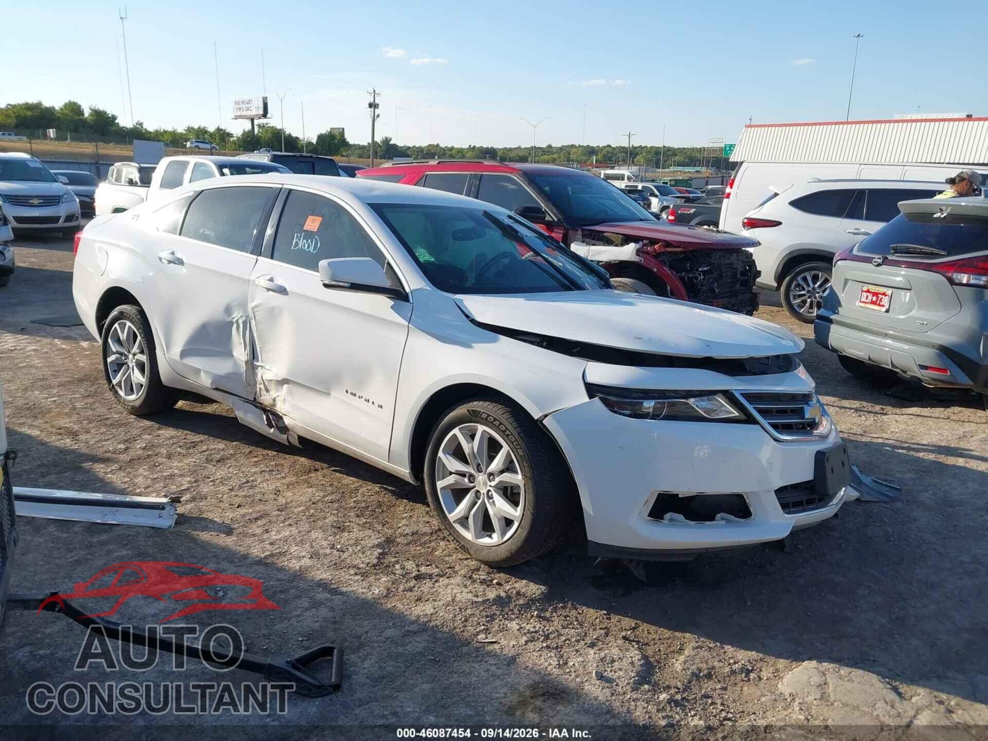 CHEVROLET IMPALA 2016 - 2G1115S33G9187717