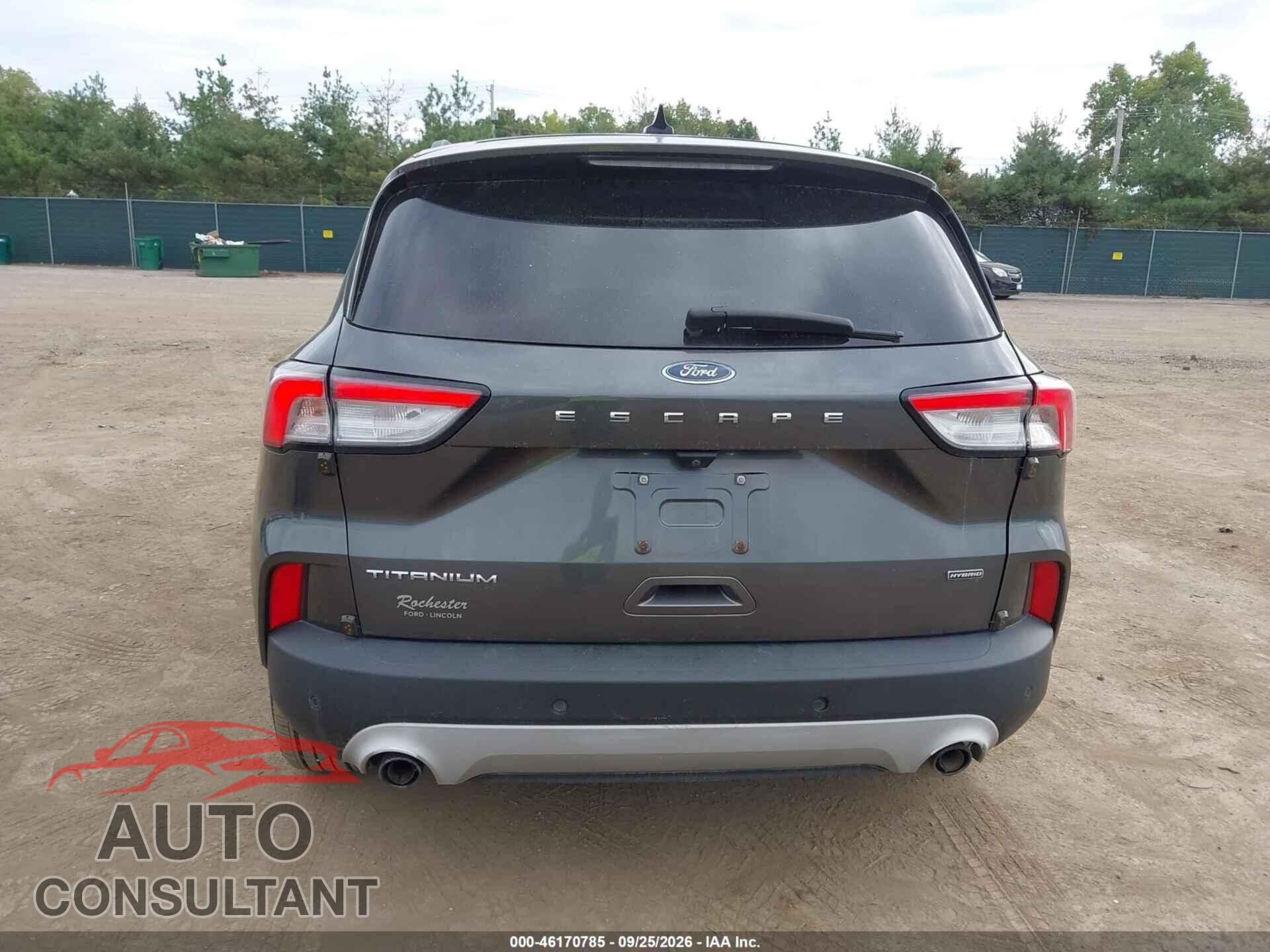 FORD ESCAPE 2020 - 1FMCU0DZ2LUA49025