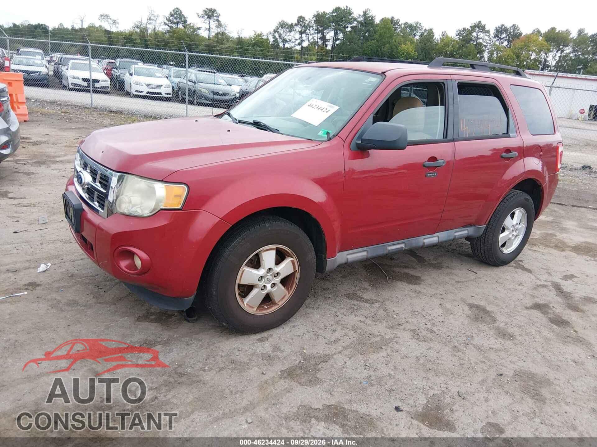 FORD ESCAPE 2010 - 1FMCU0DG7AKC44142